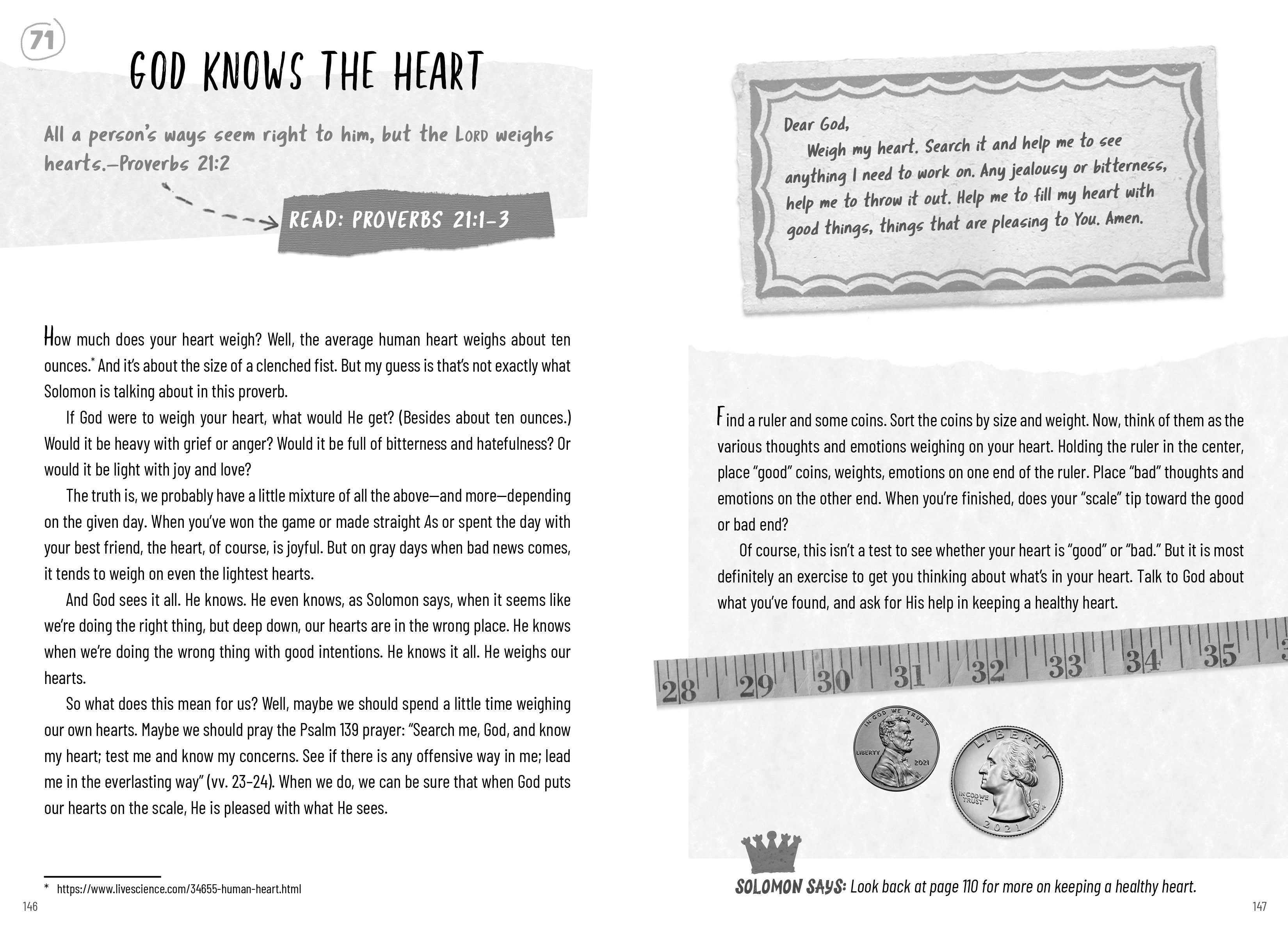 slide 3 of 5 for Solomon Says Devotional