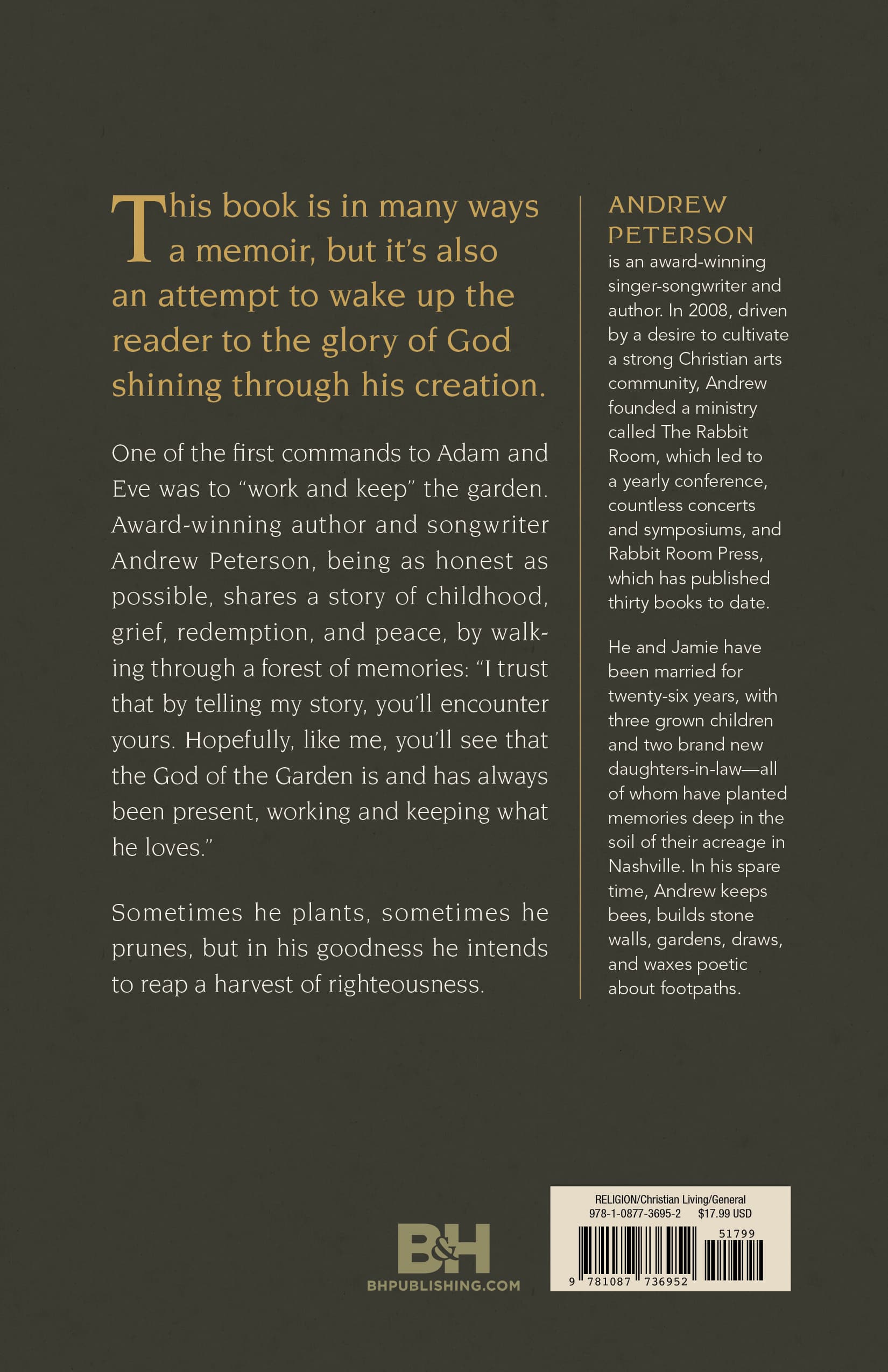 slide 2 of 2 for The God of the Garden