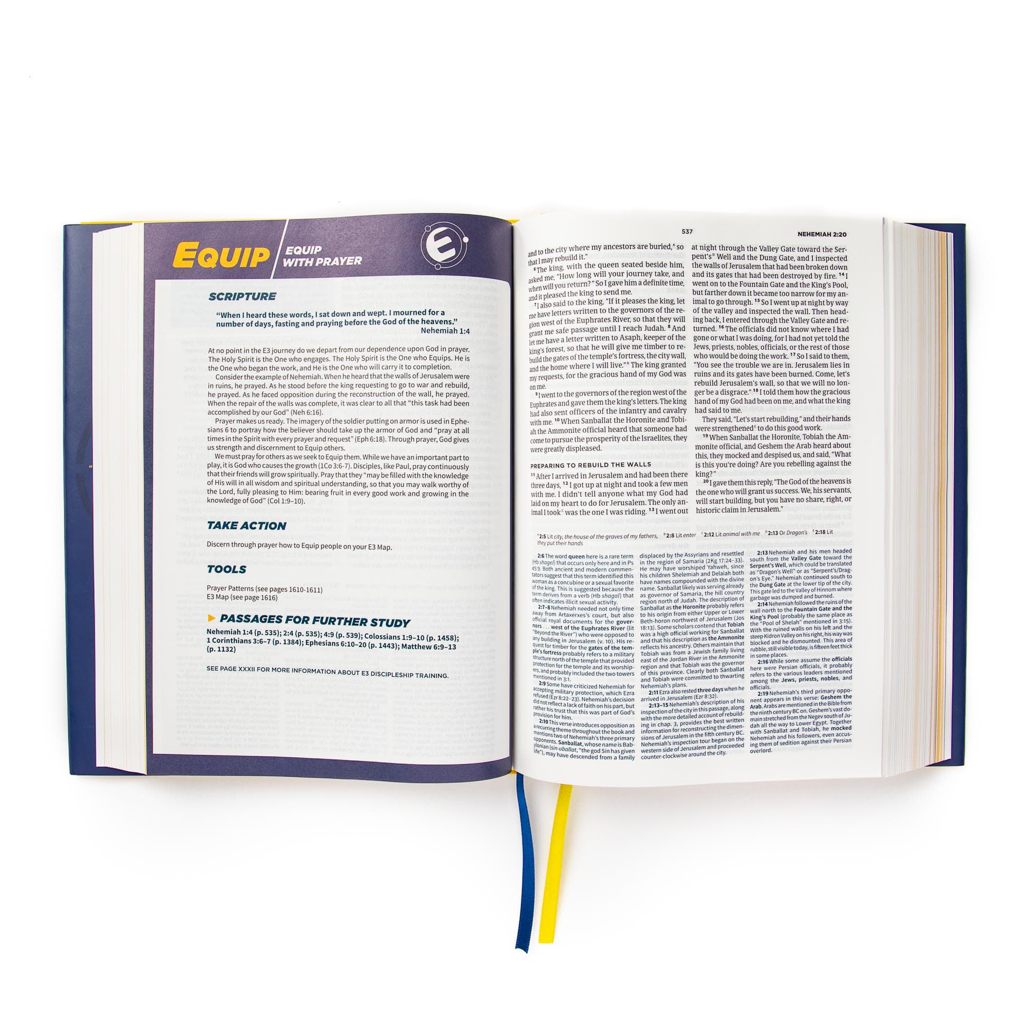 slide 4 of 11 for CSB E3 Discipleship Bible, Hardcover, Jacketed