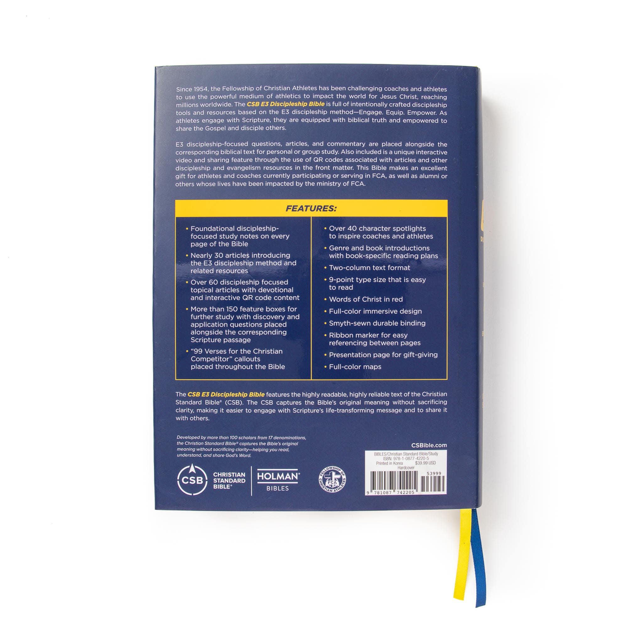 slide 10 of 11 for CSB E3 Discipleship Bible, Hardcover, Jacketed