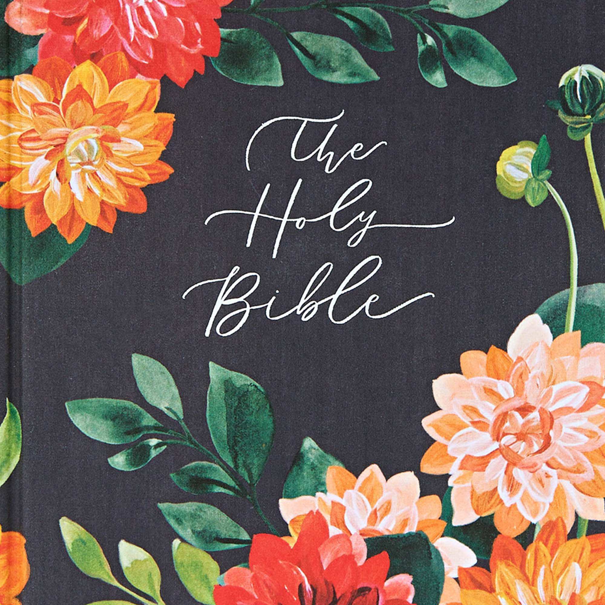 slide 9 of 10 for CSB Notetaking Bible, Hosanna Revival Edition, Dahlias Cloth Over Board