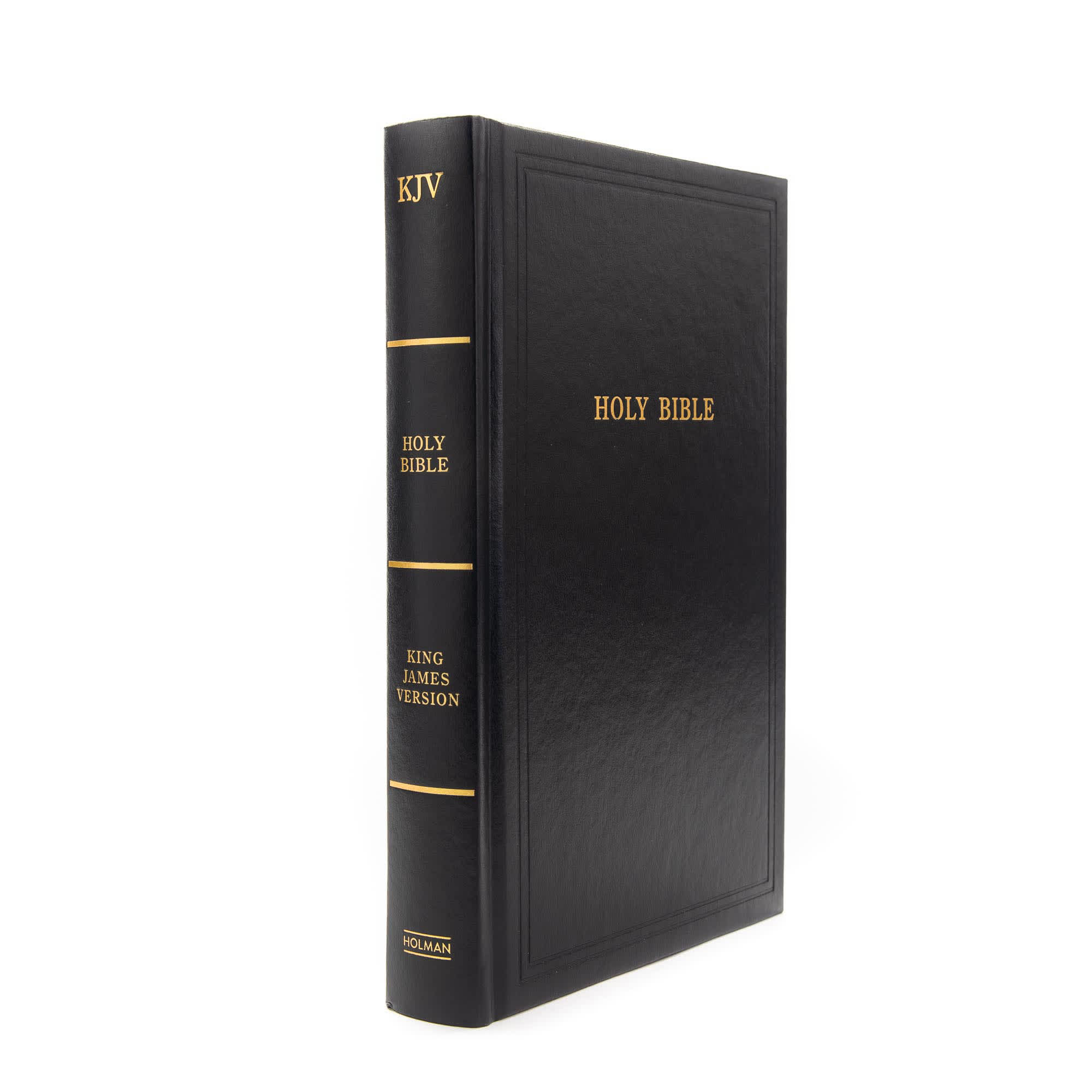 slide 2 of 10 for KJV Pew Bible, Black Hardcover