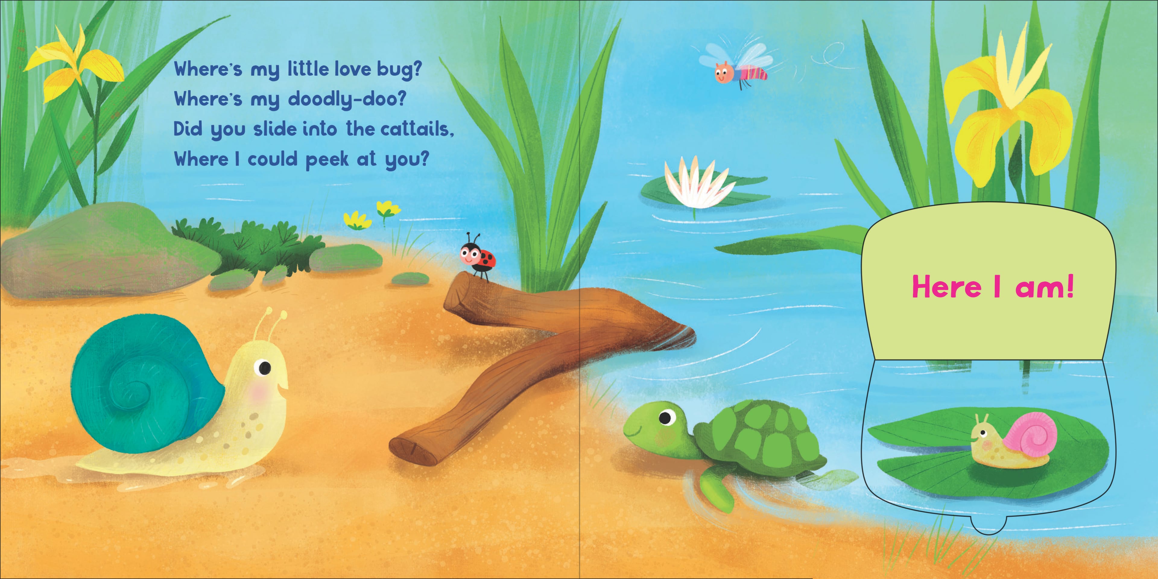 slide 3 of 5 for Where's My Little Love Bug?