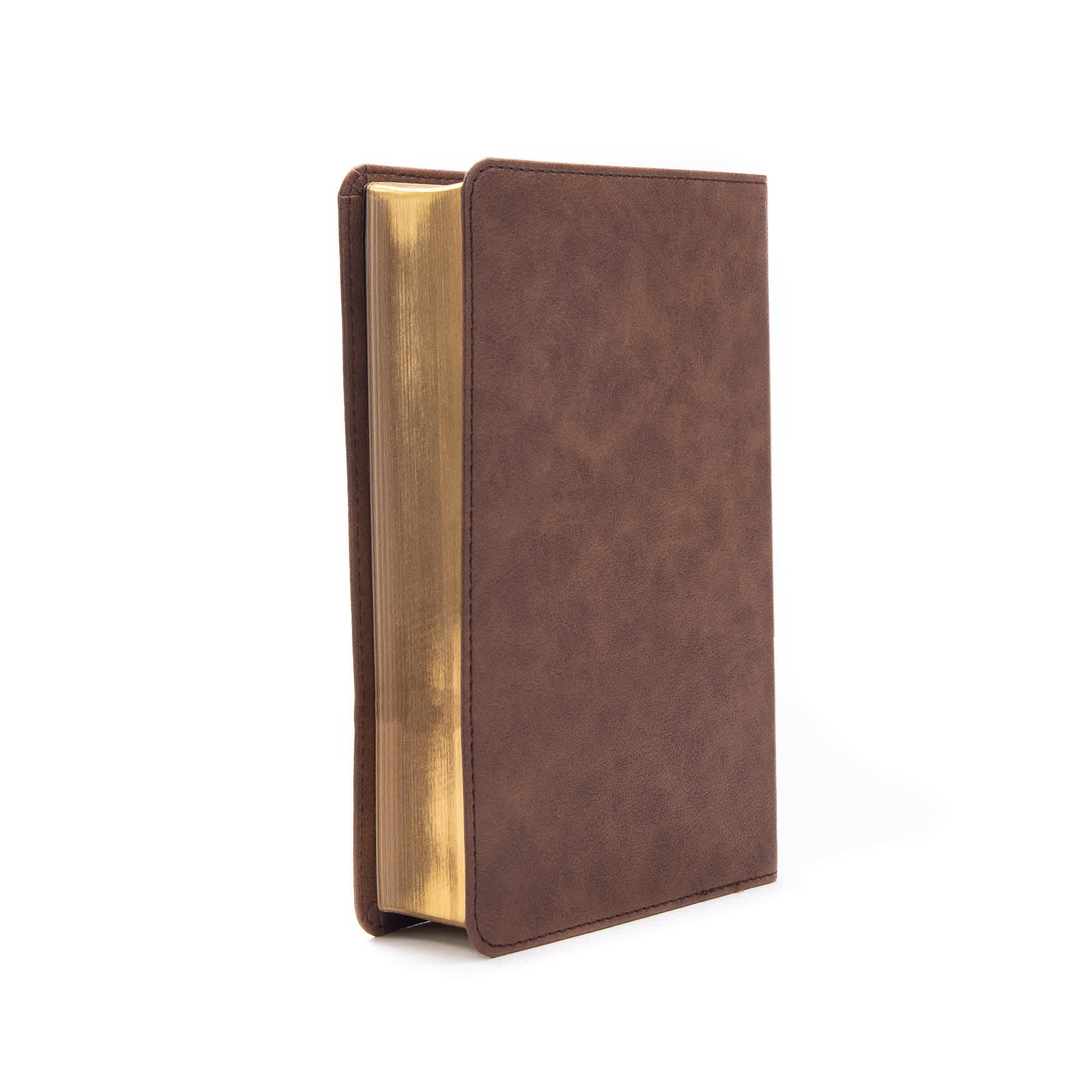 slide 3 of 9 for CSB Single-Column Compact Bible, Brown LeatherTouch
