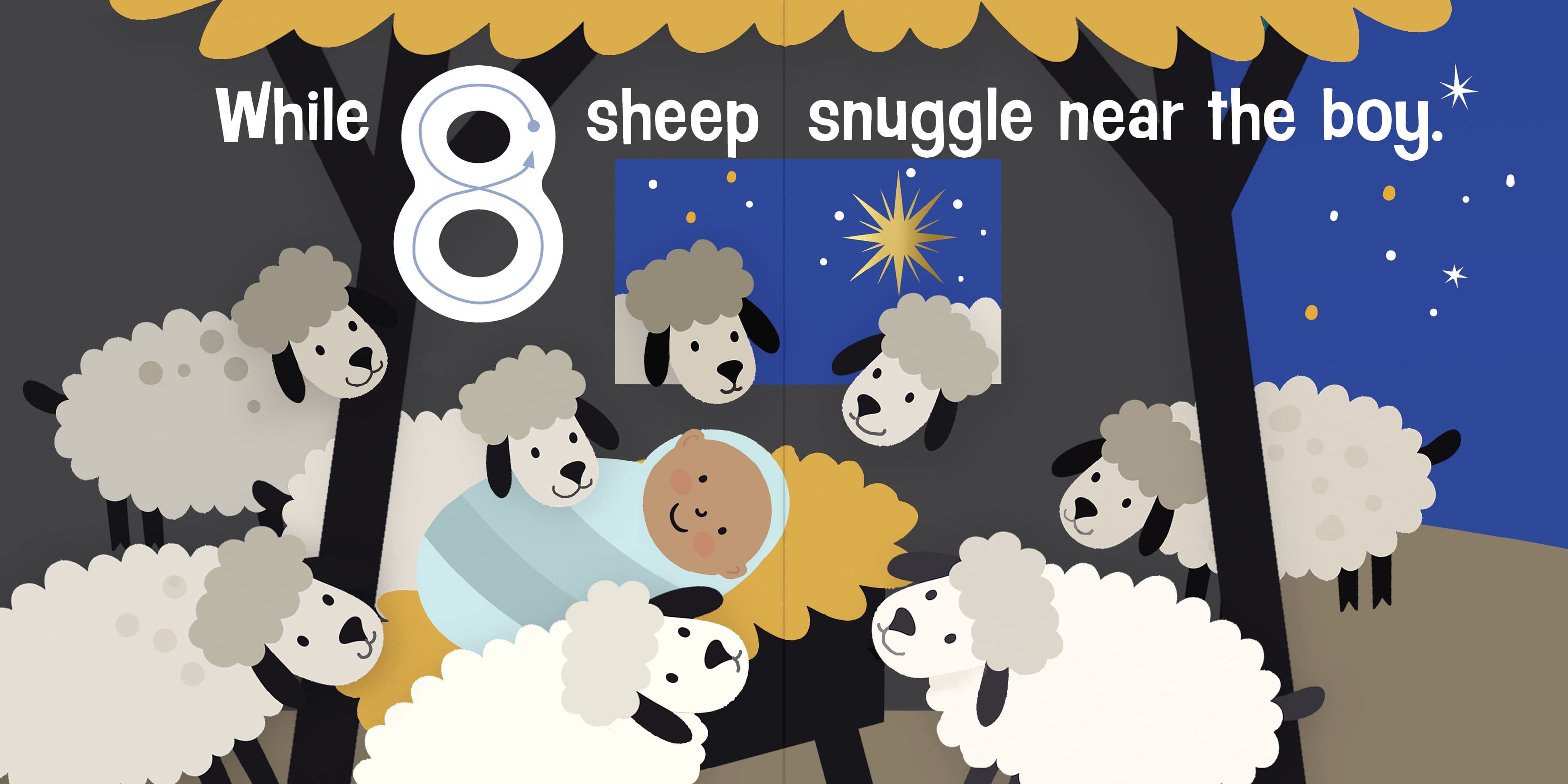 slide 3 of 5 for I Can Count to Christmas!