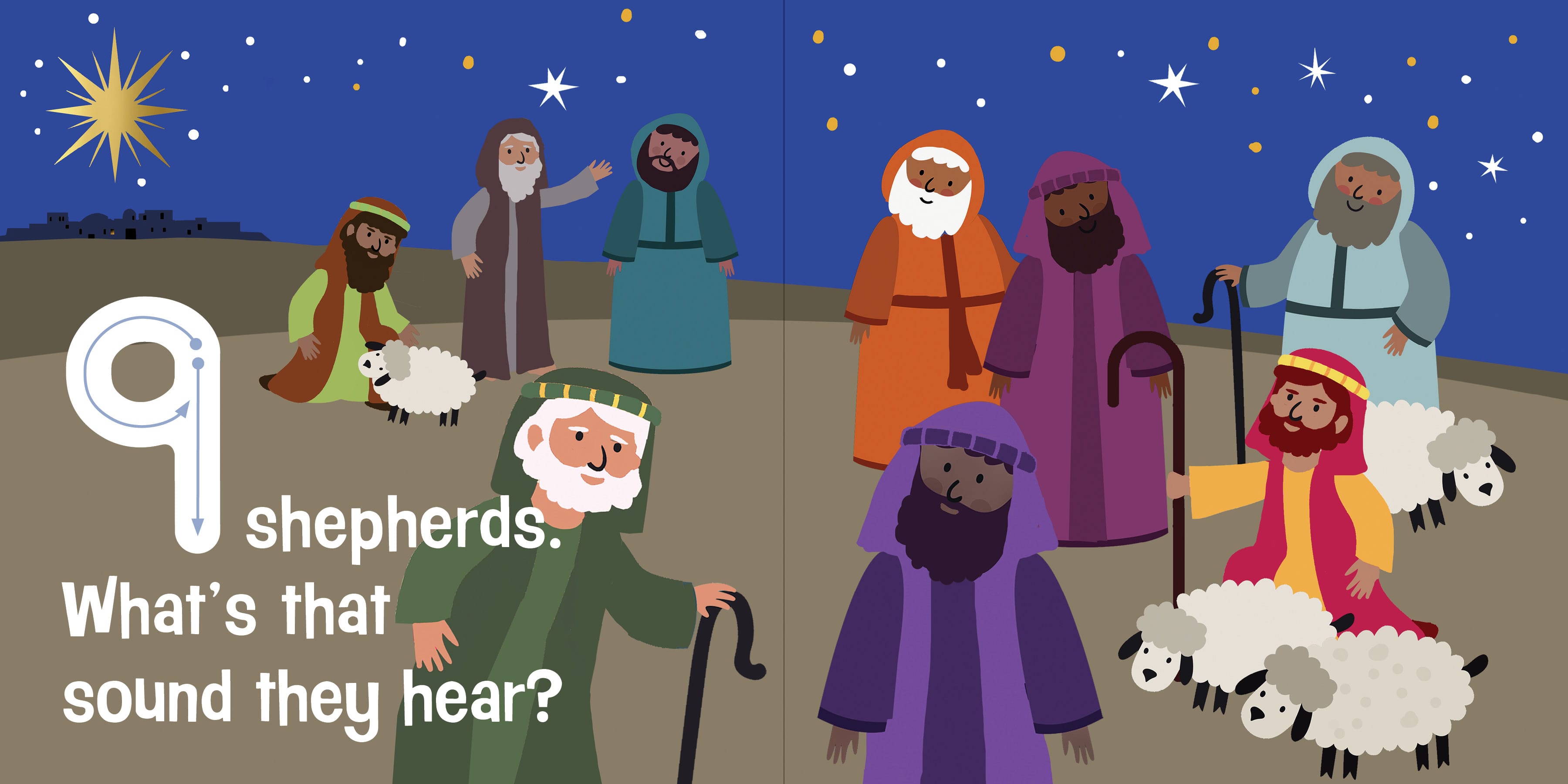 slide 4 of 5 for I Can Count to Christmas!