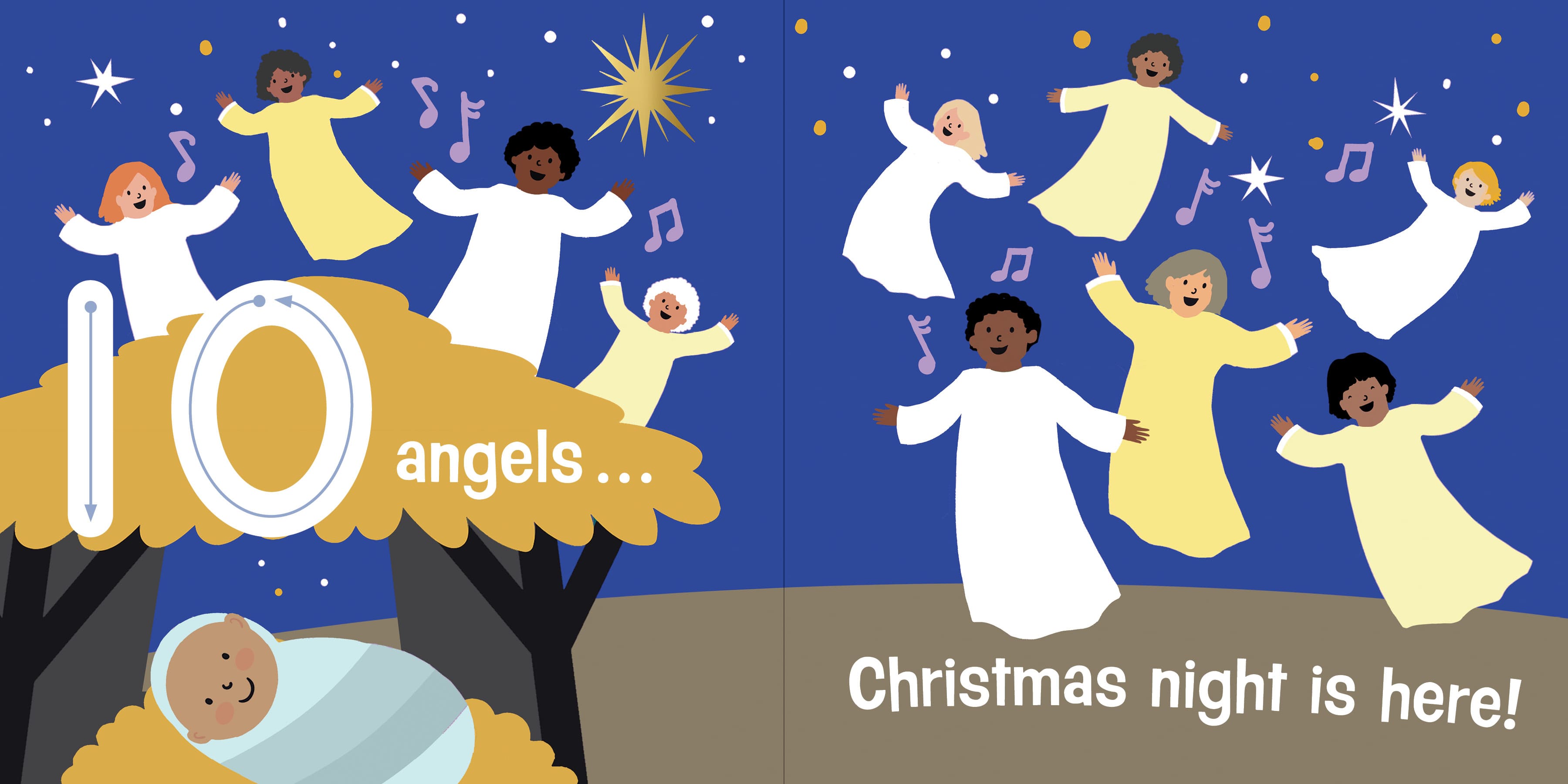 slide 5 of 5 for I Can Count to Christmas!