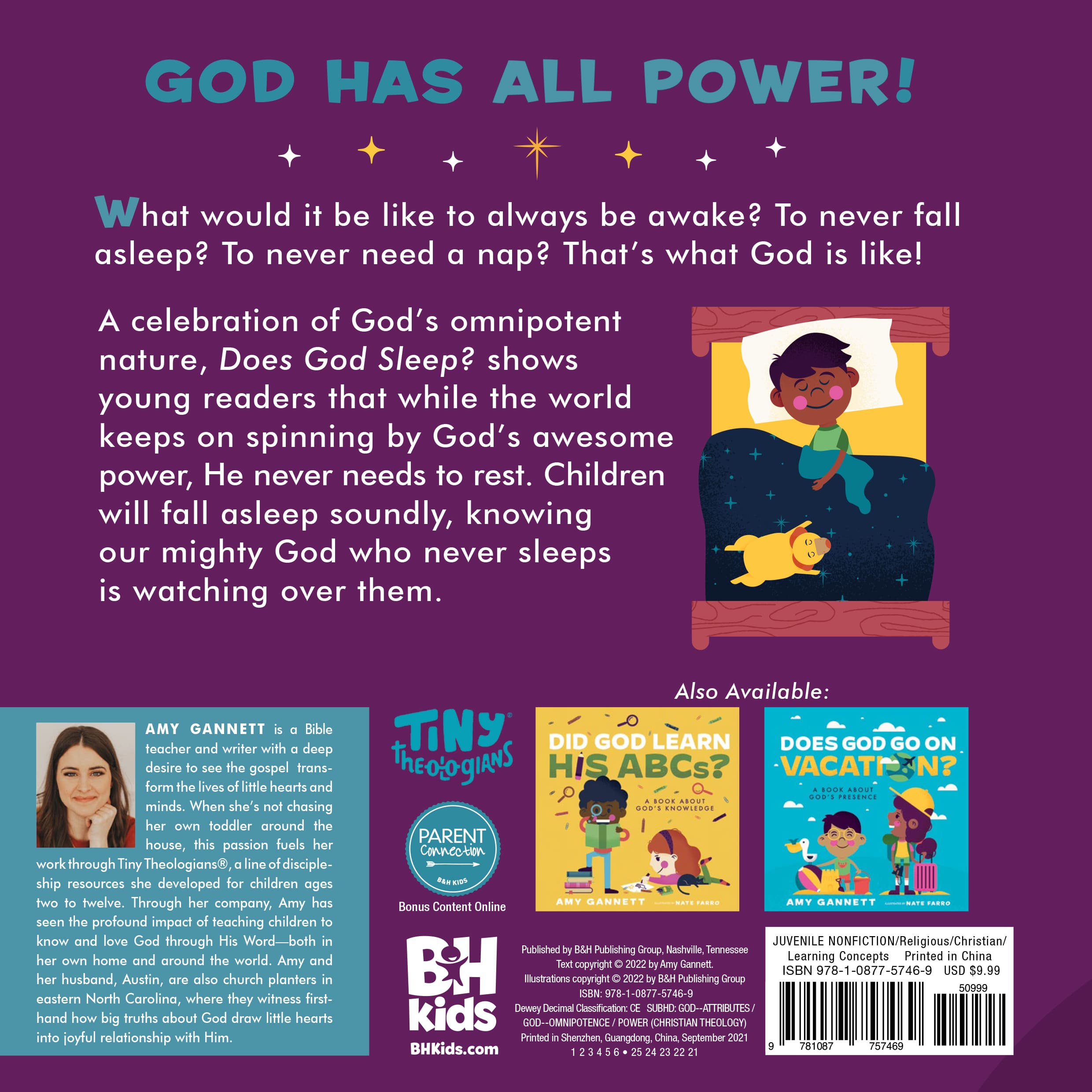 slide 2 of 6 for Does God Sleep?