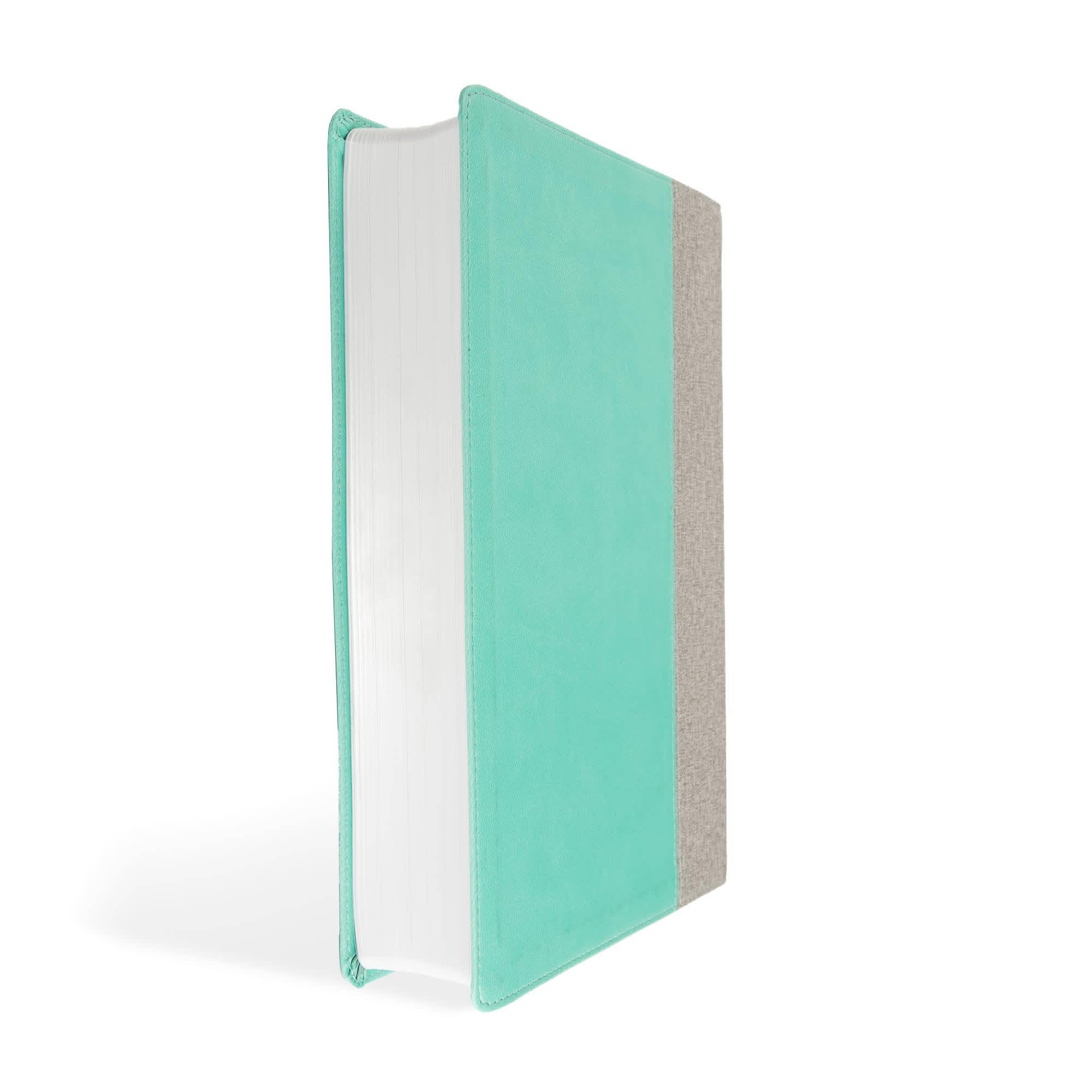 slide 3 of 12 for CSB Lifeway Women's Bible, Gray/Mint LeatherTouch