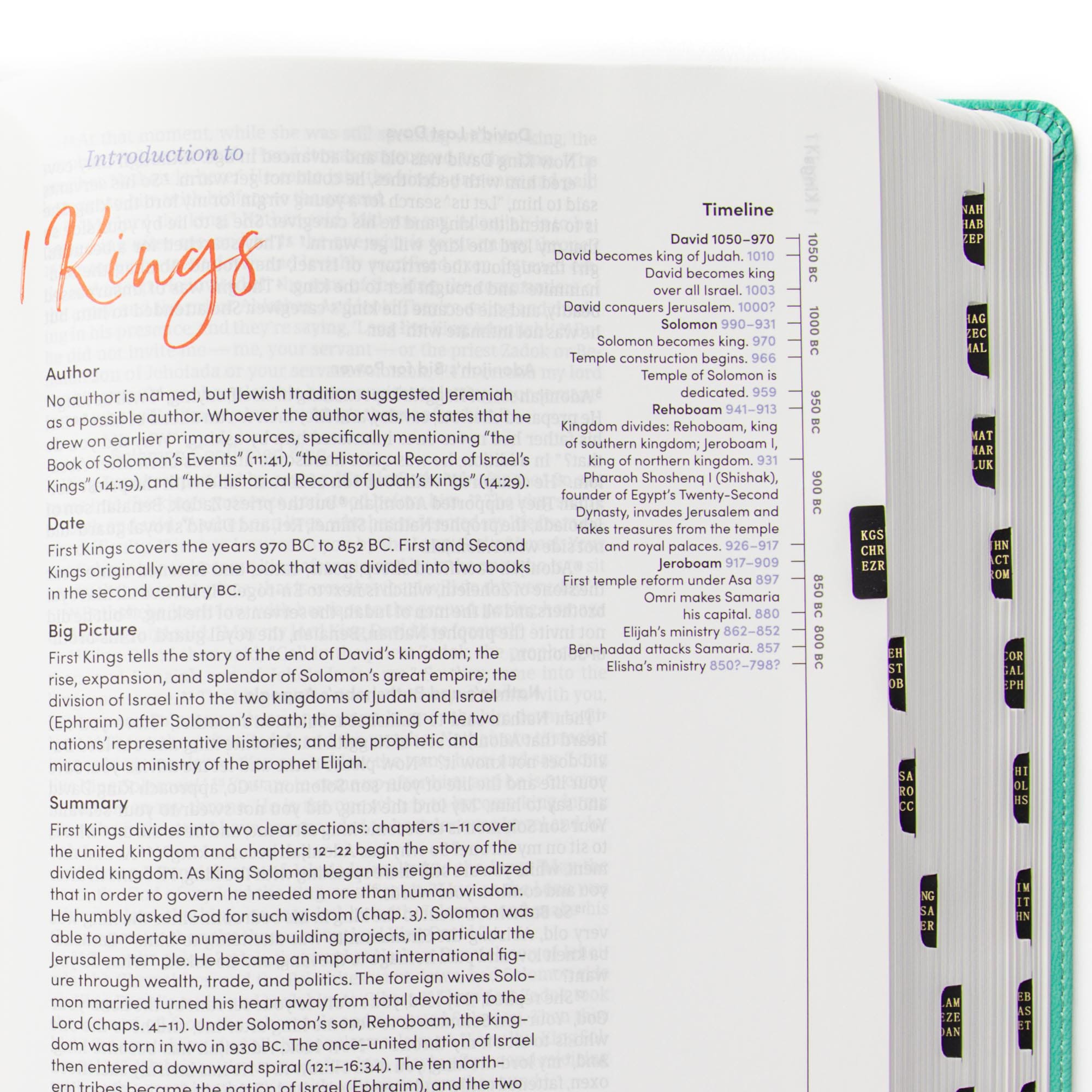 slide 6 of 12 for CSB Lifeway Women's Bible, Gray/Mint LeatherTouch, Indexed