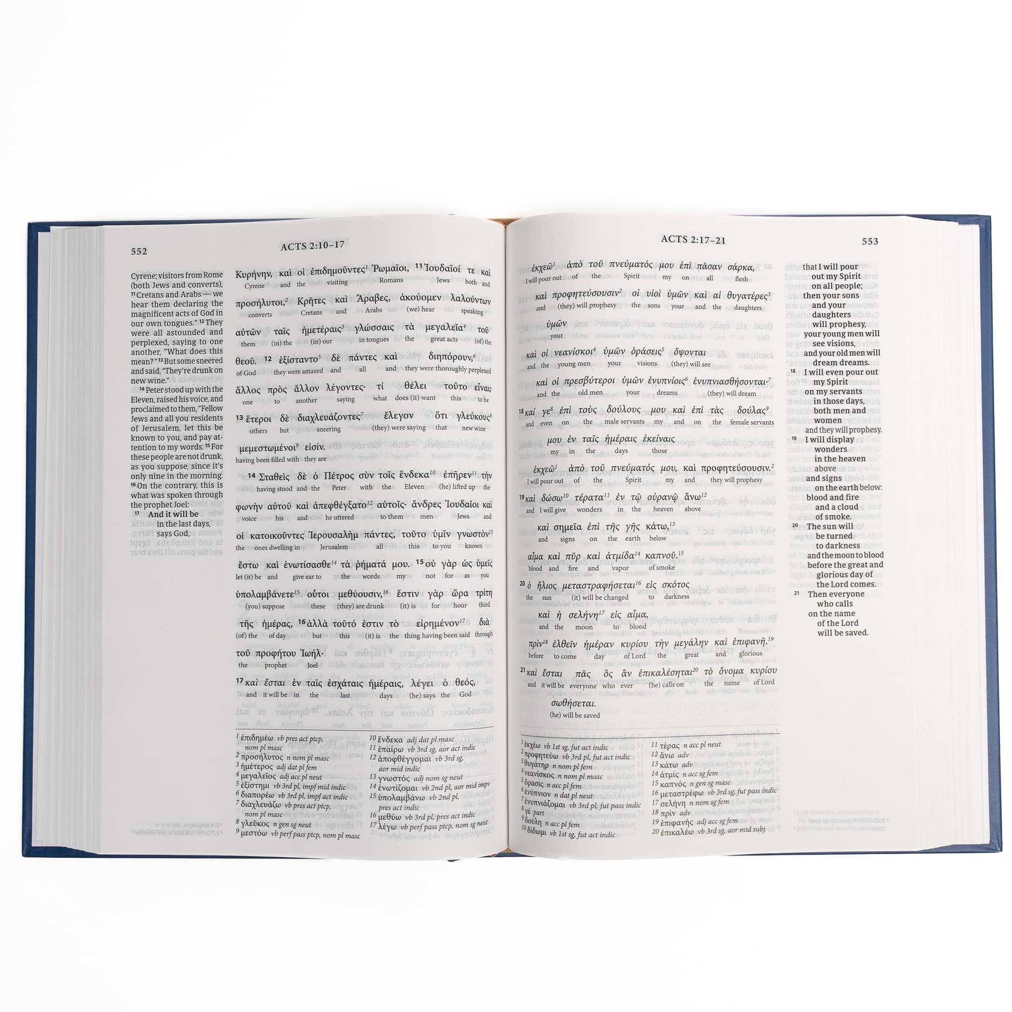 slide 4 of 10 for Greek-English Interlinear CSB New Testament, Hardcover