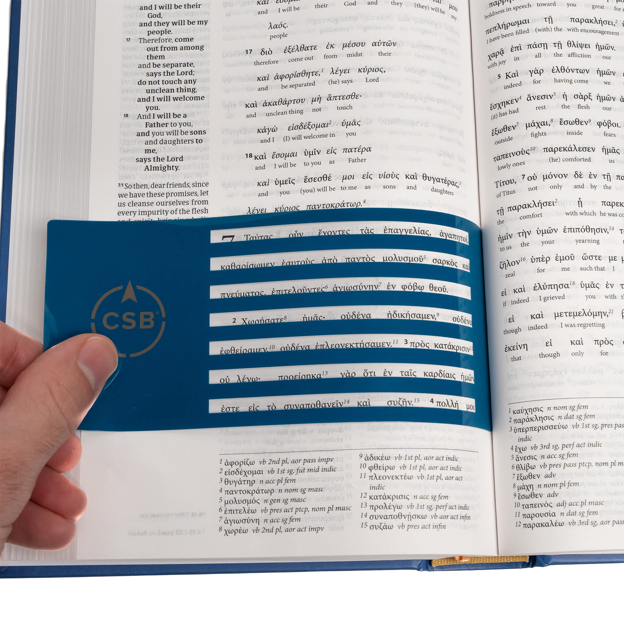 slide 6 of 10 for Greek-English Interlinear CSB New Testament, Hardcover