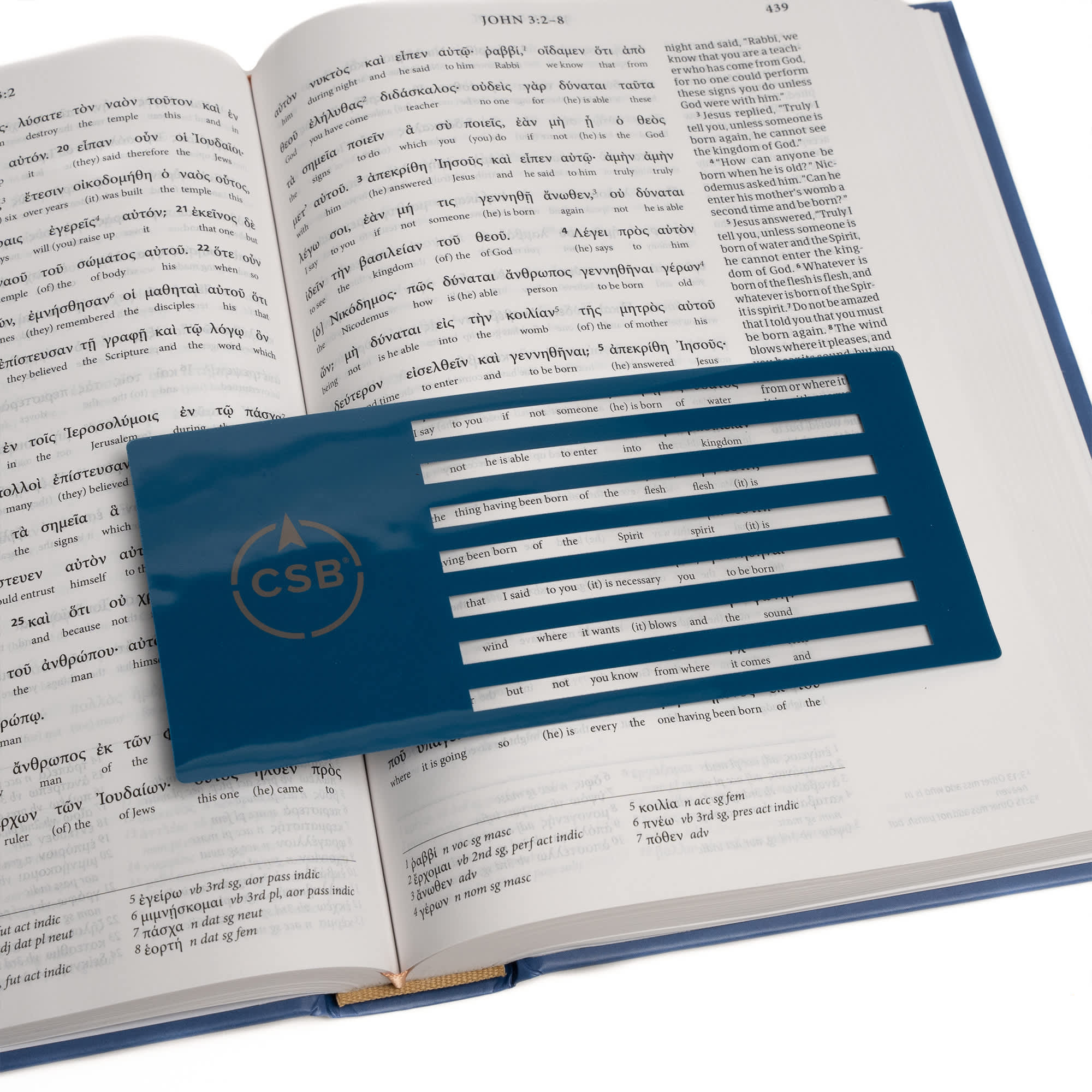slide 7 of 10 for Greek-English Interlinear CSB New Testament, Hardcover