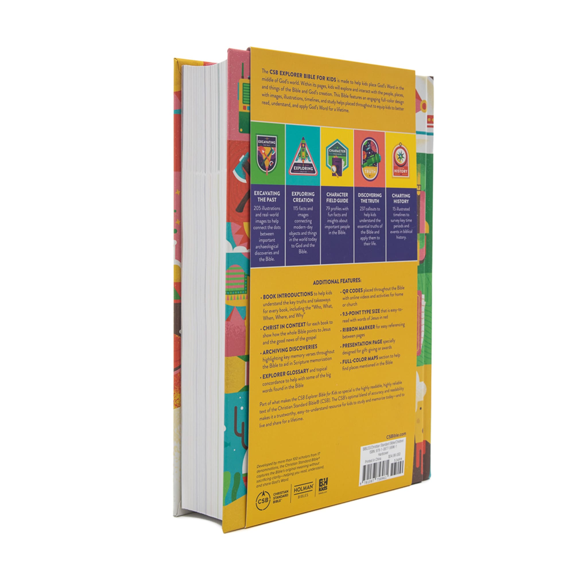slide 3 of 10 for CSB Explorer Bible for Kids, Hardcover