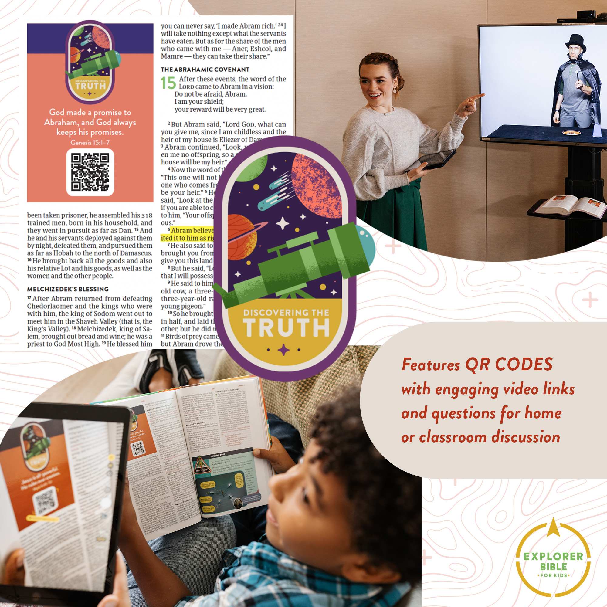 slide 6 of 10 for CSB Explorer Bible for Kids, Hardcover