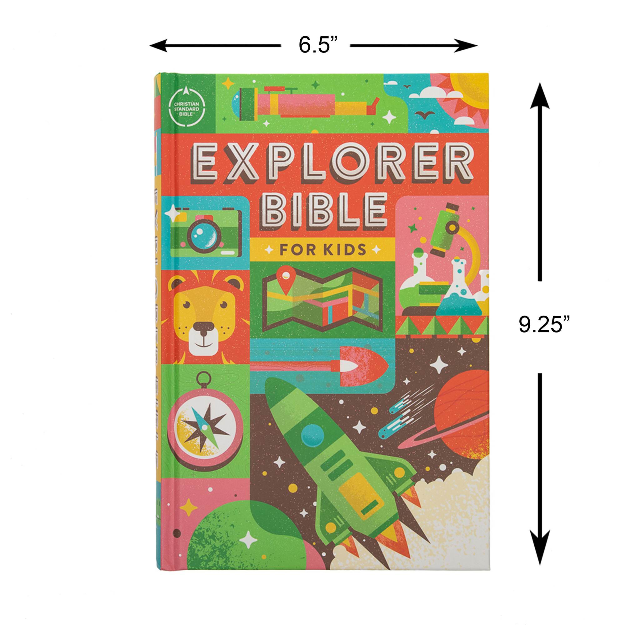 slide 8 of 10 for CSB Explorer Bible for Kids, Hardcover