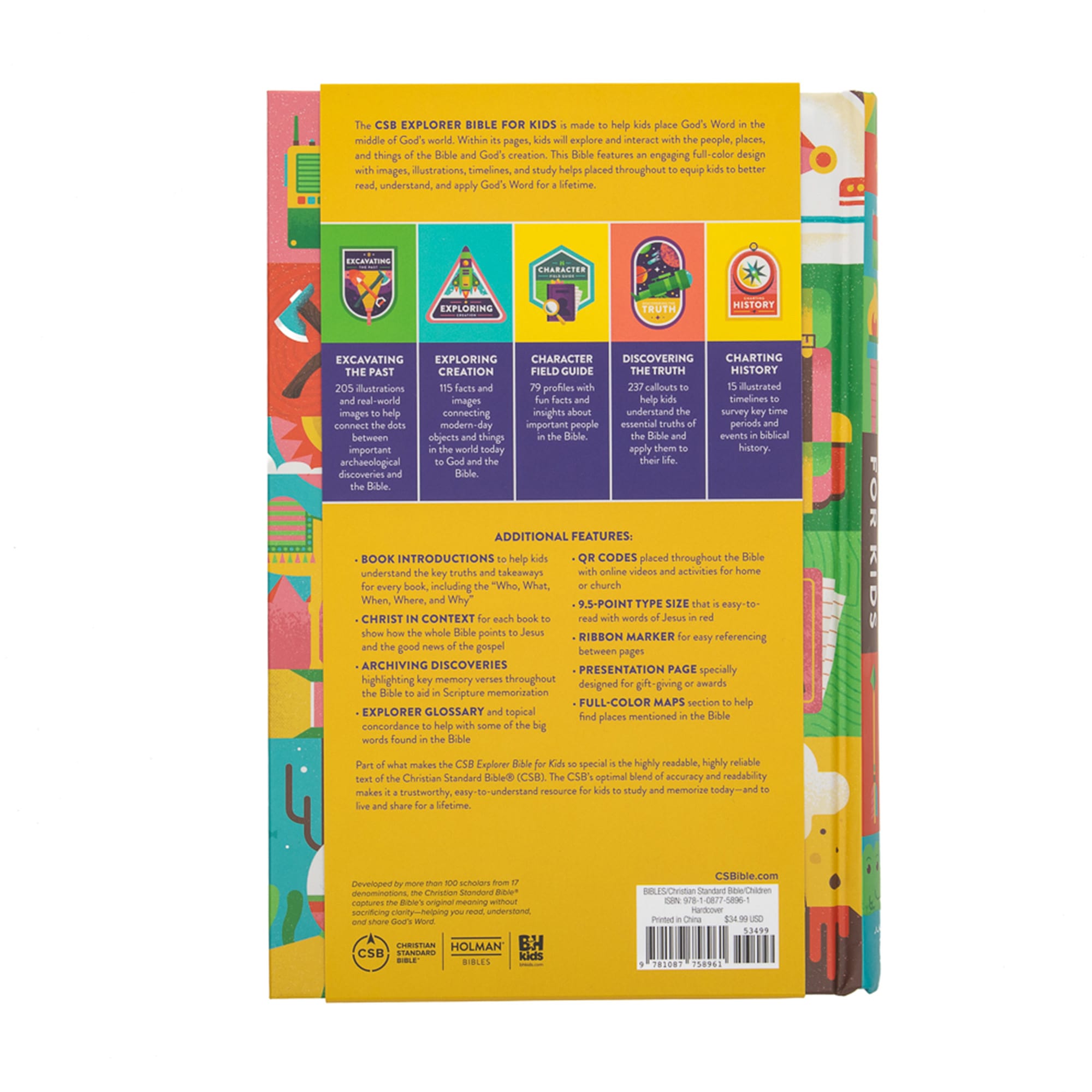 slide 10 of 10 for CSB Explorer Bible for Kids, Hardcover