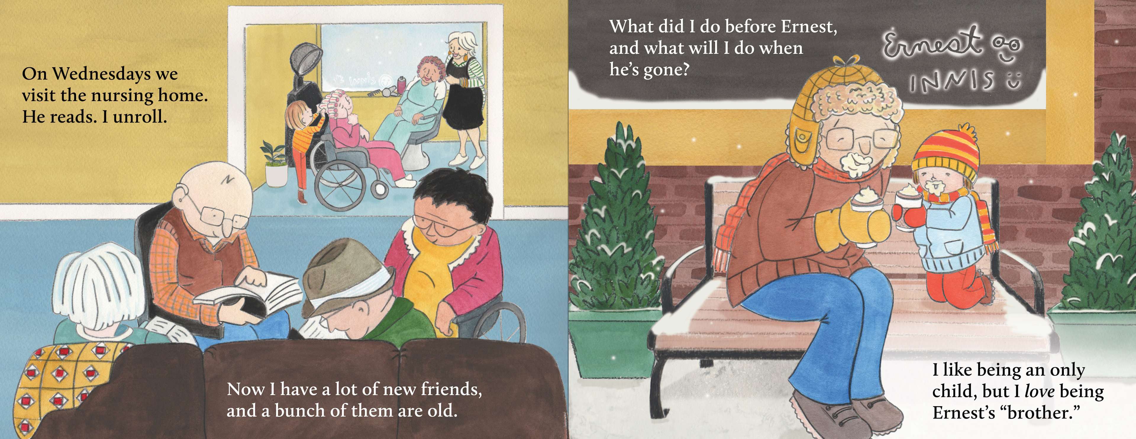 slide 5 of 5 for Innis and Ernest