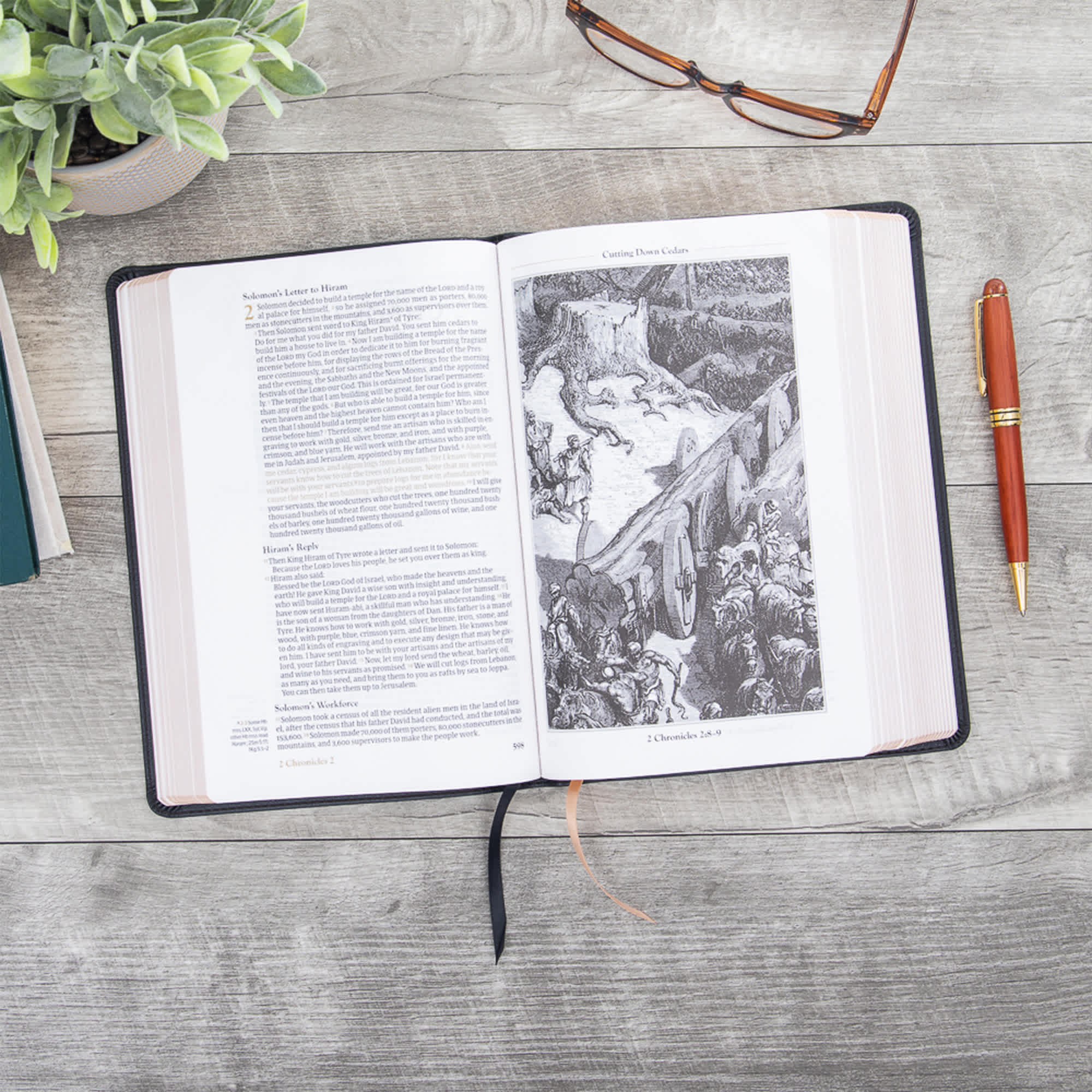 slide 7 of 10 for CSB Adorned Bible, Black LeatherTouch
