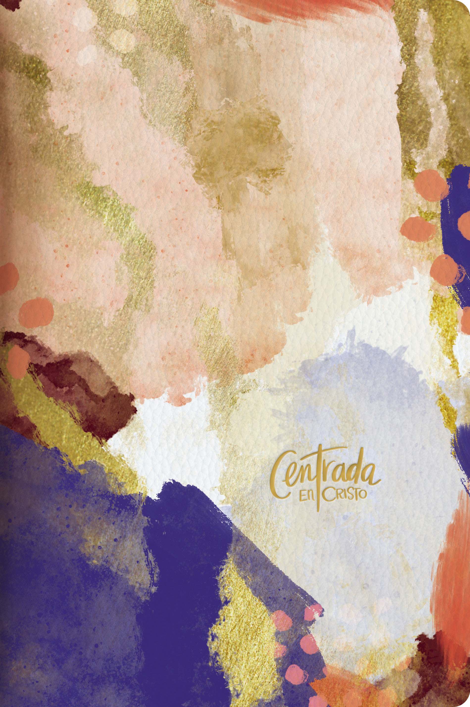 slide 1 of 2 for RVR1960 Centrada en Cristo, edición matizada, acuarela símil piel con índice