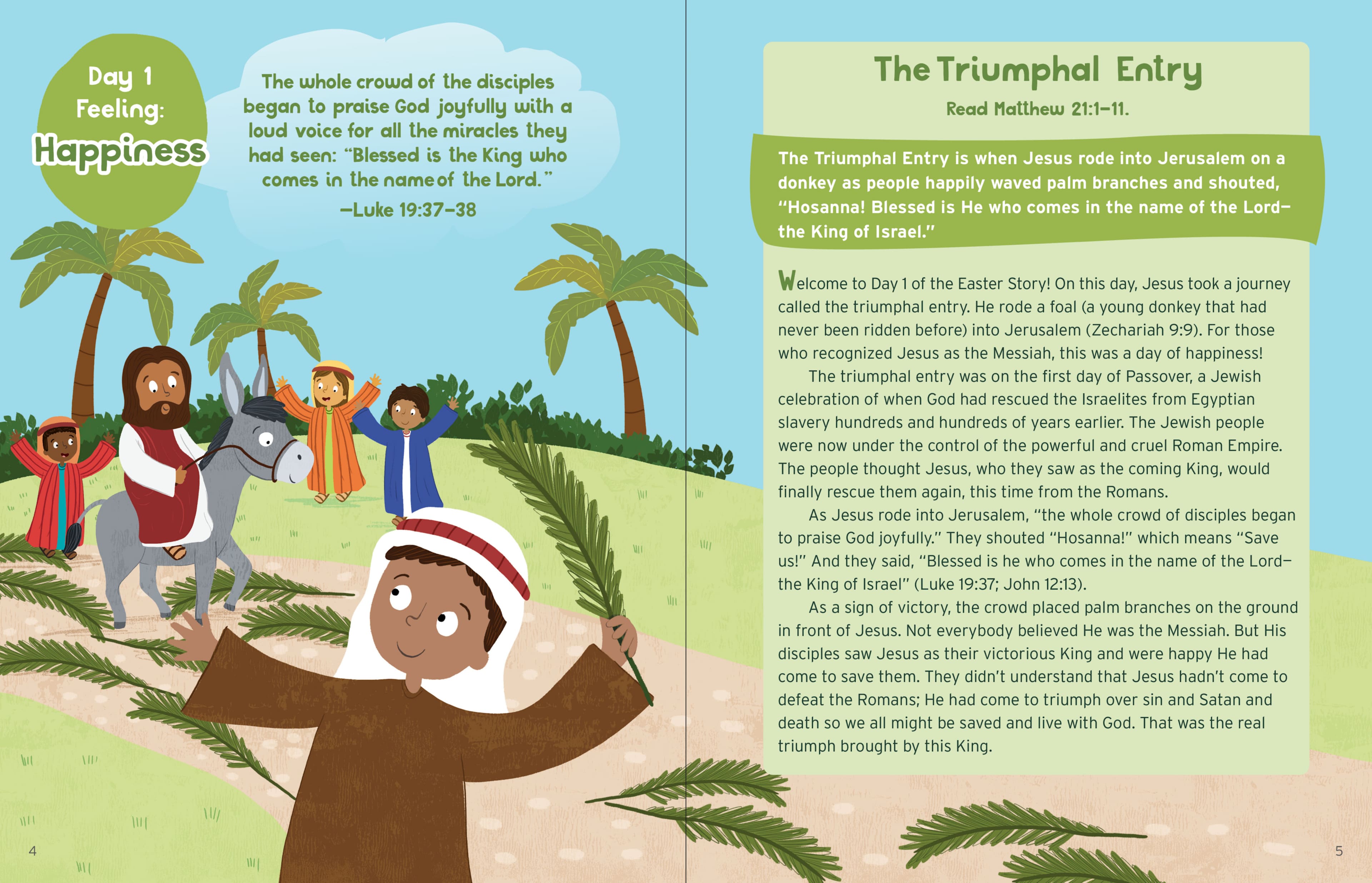 slide 3 of 4 for 10 Days of the Easter Story