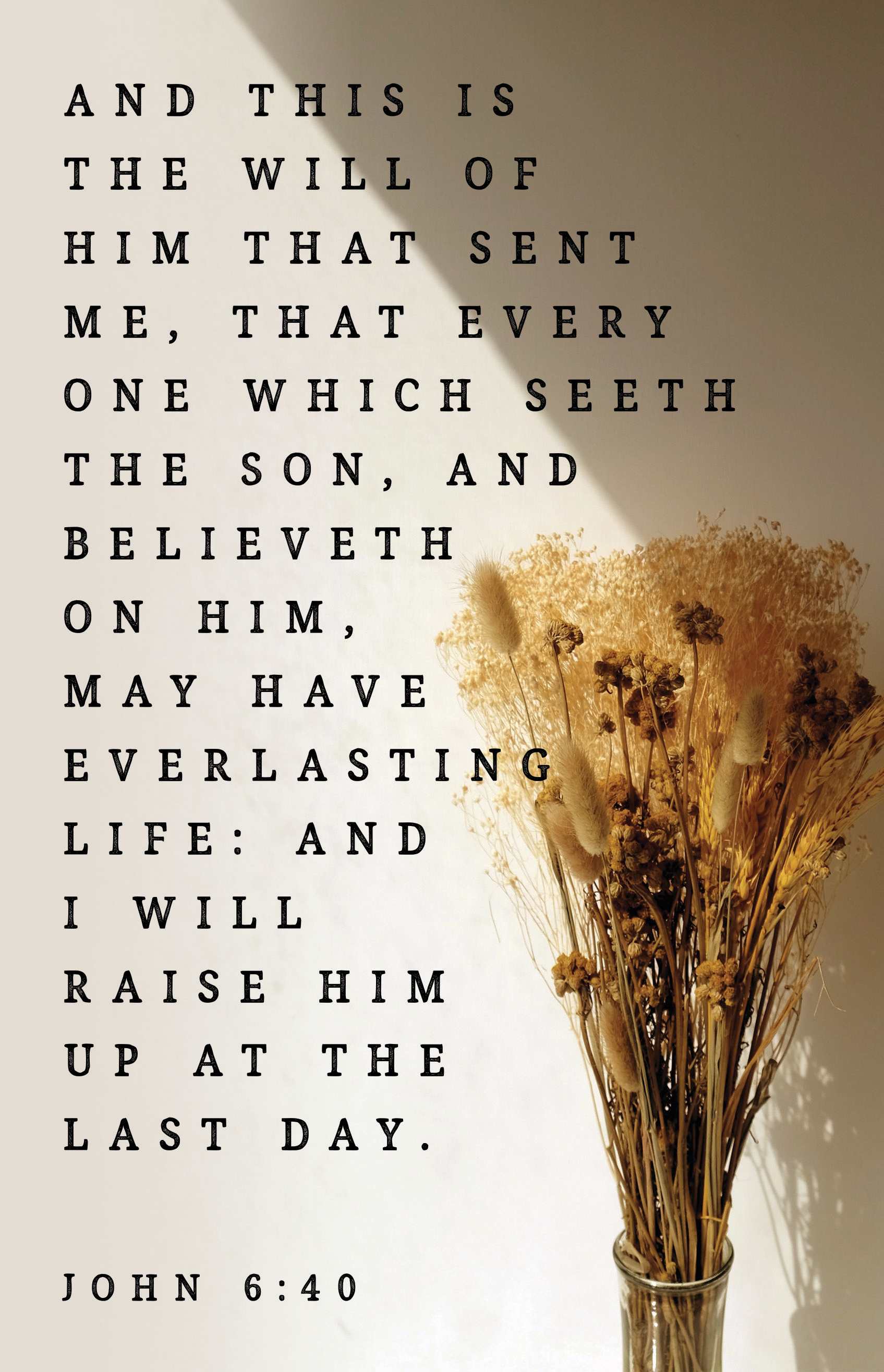 Funeral Bulletin: Have Everlasting Life (Package of 100)