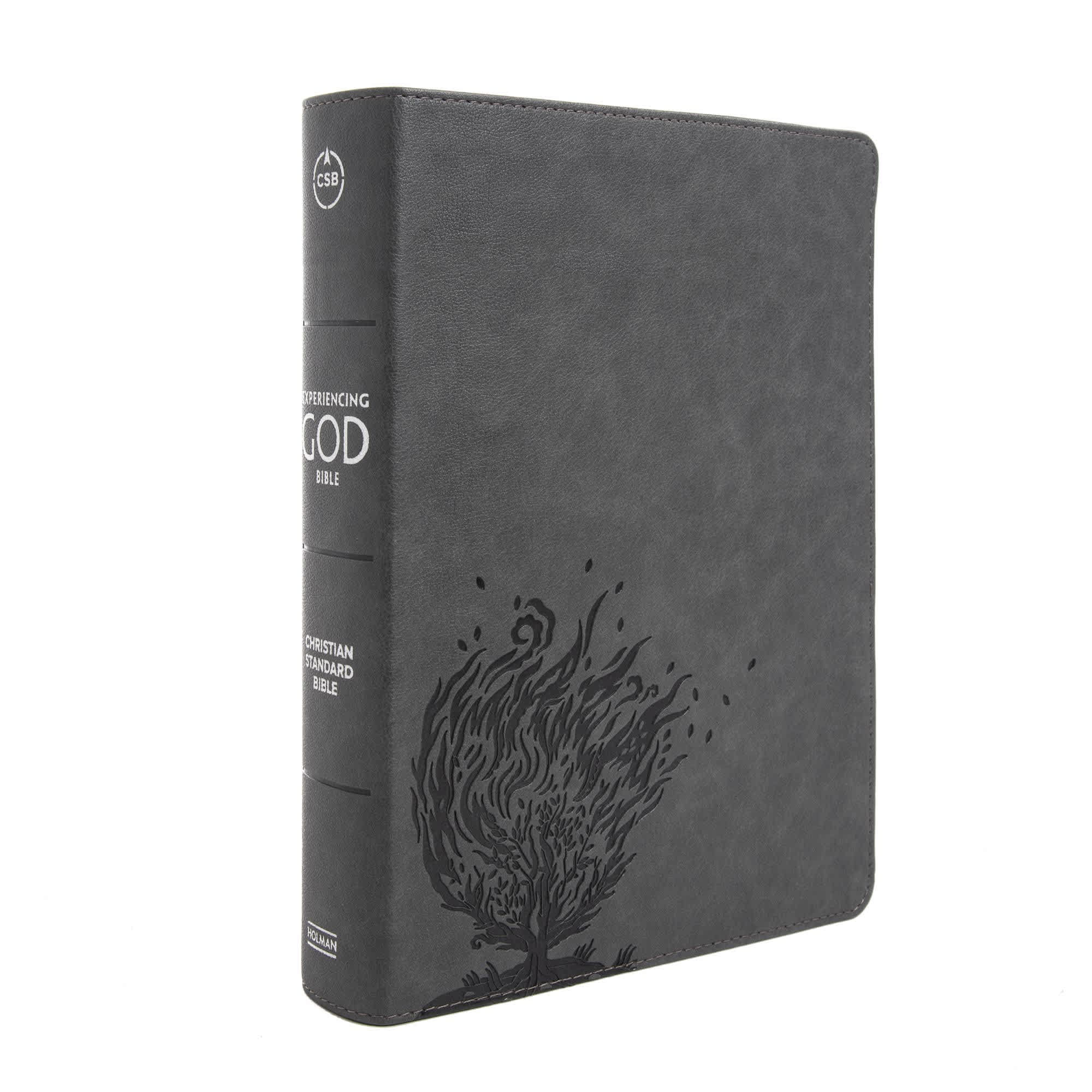 slide 2 of 10 for CSB Experiencing God Bible, Charcoal LeatherTouch, Indexed