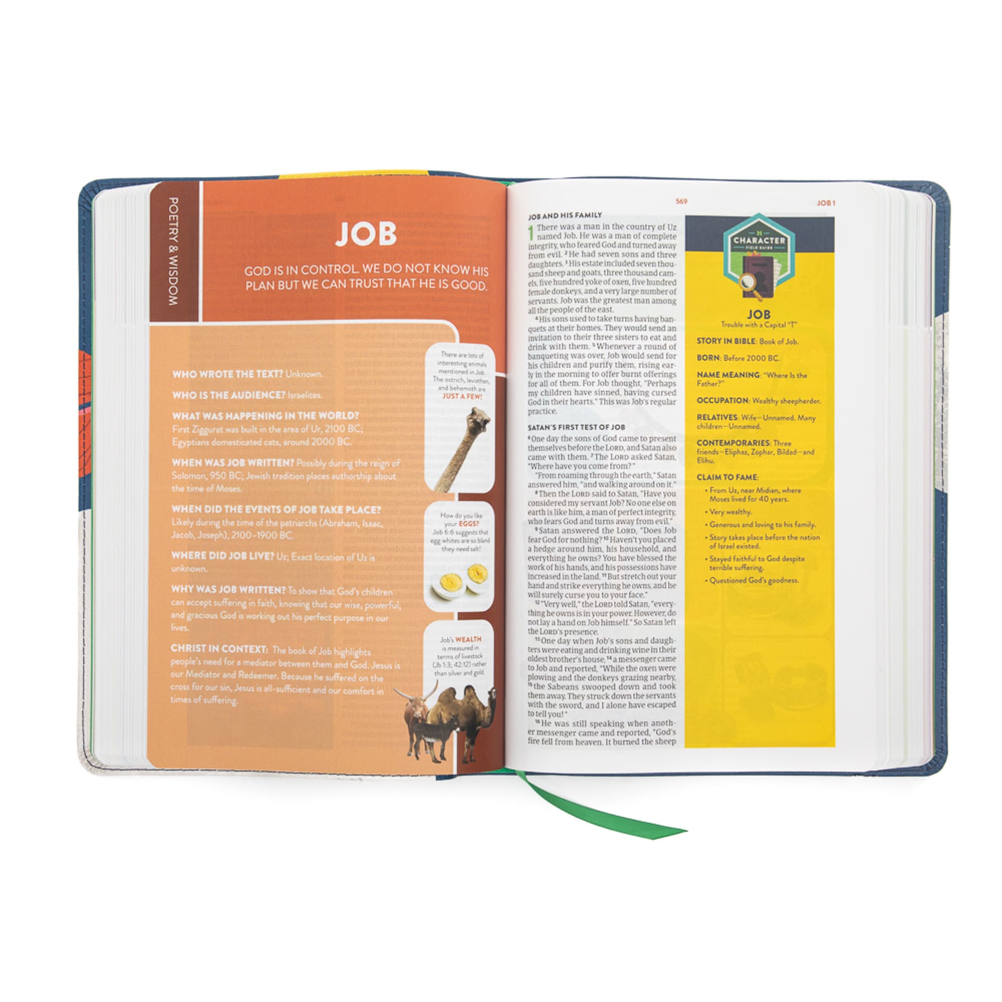 slide 5 of 10 for CSB Explorer Bible for Kids, Blast Off LeatherTouch