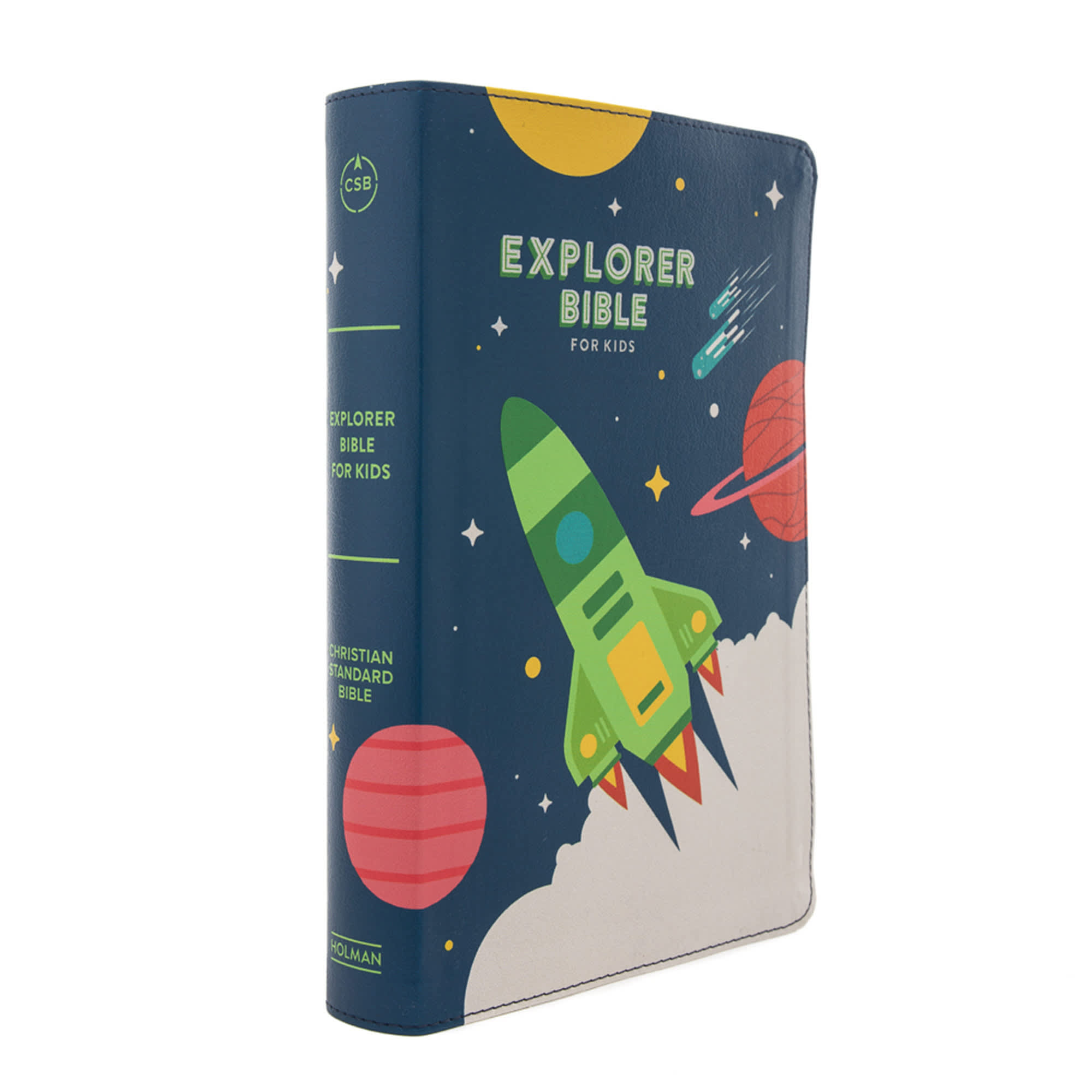 slide 2 of 10 for CSB Explorer Bible for Kids, Blast Off LeatherTouch, Indexed