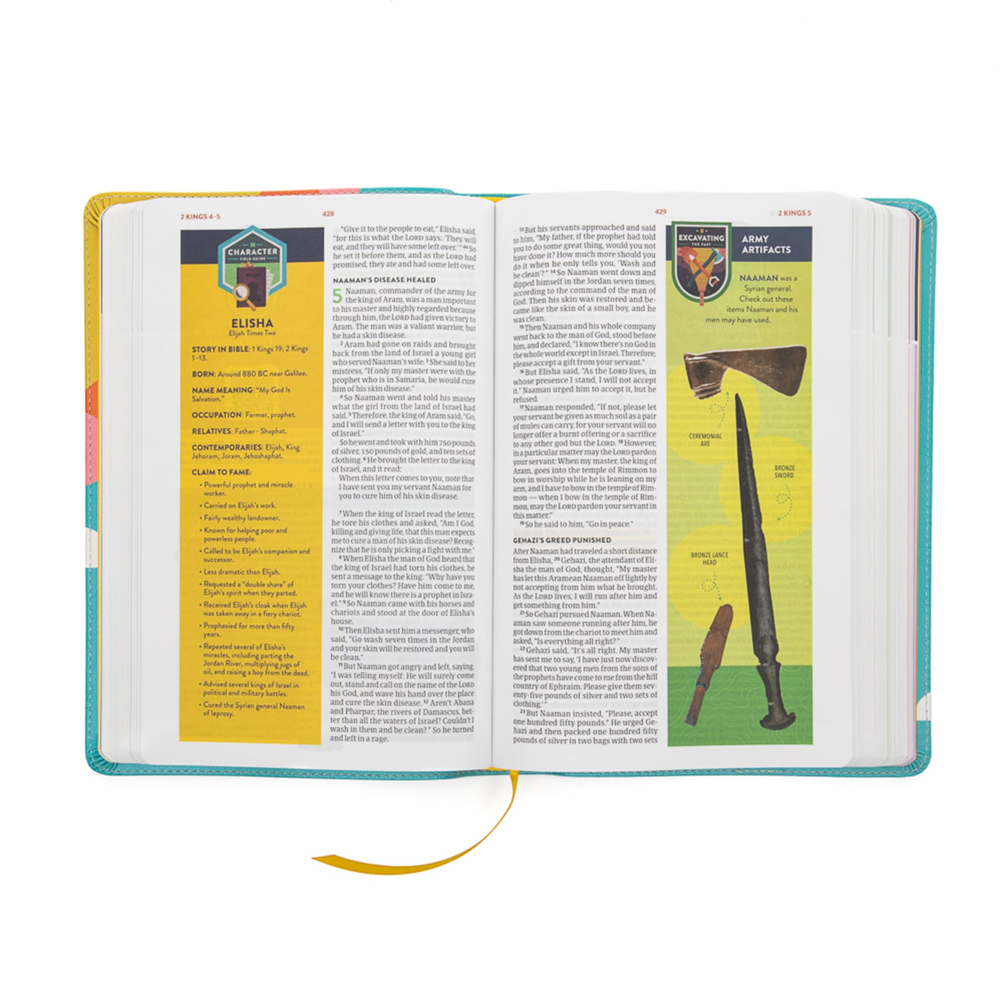 slide 5 of 10 for CSB Explorer Bible for Kids, Hello Sunshine LeatherTouch