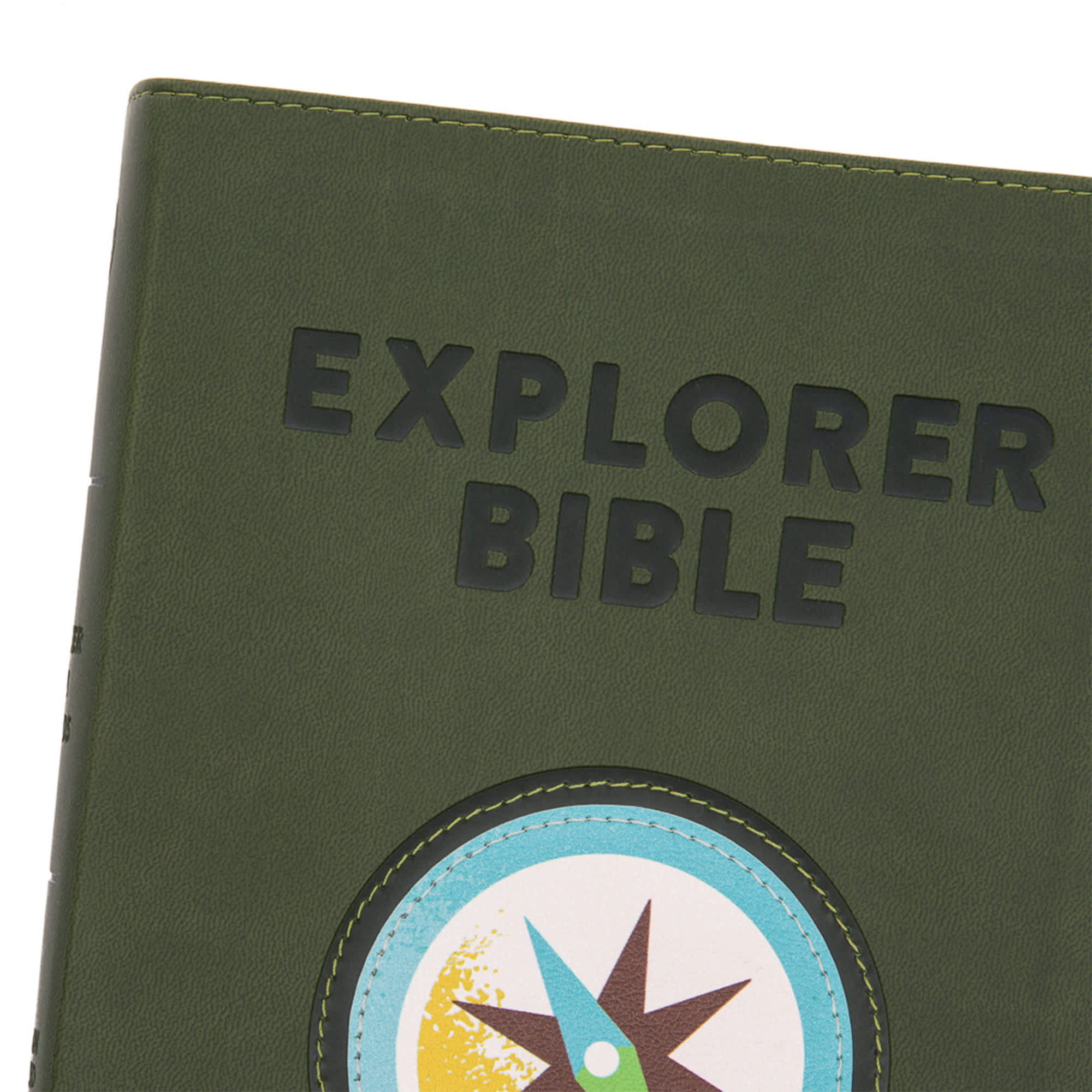 slide 9 of 10 for CSB Explorer Bible for Kids, Olive Compass LeatherTouch, Indexed
