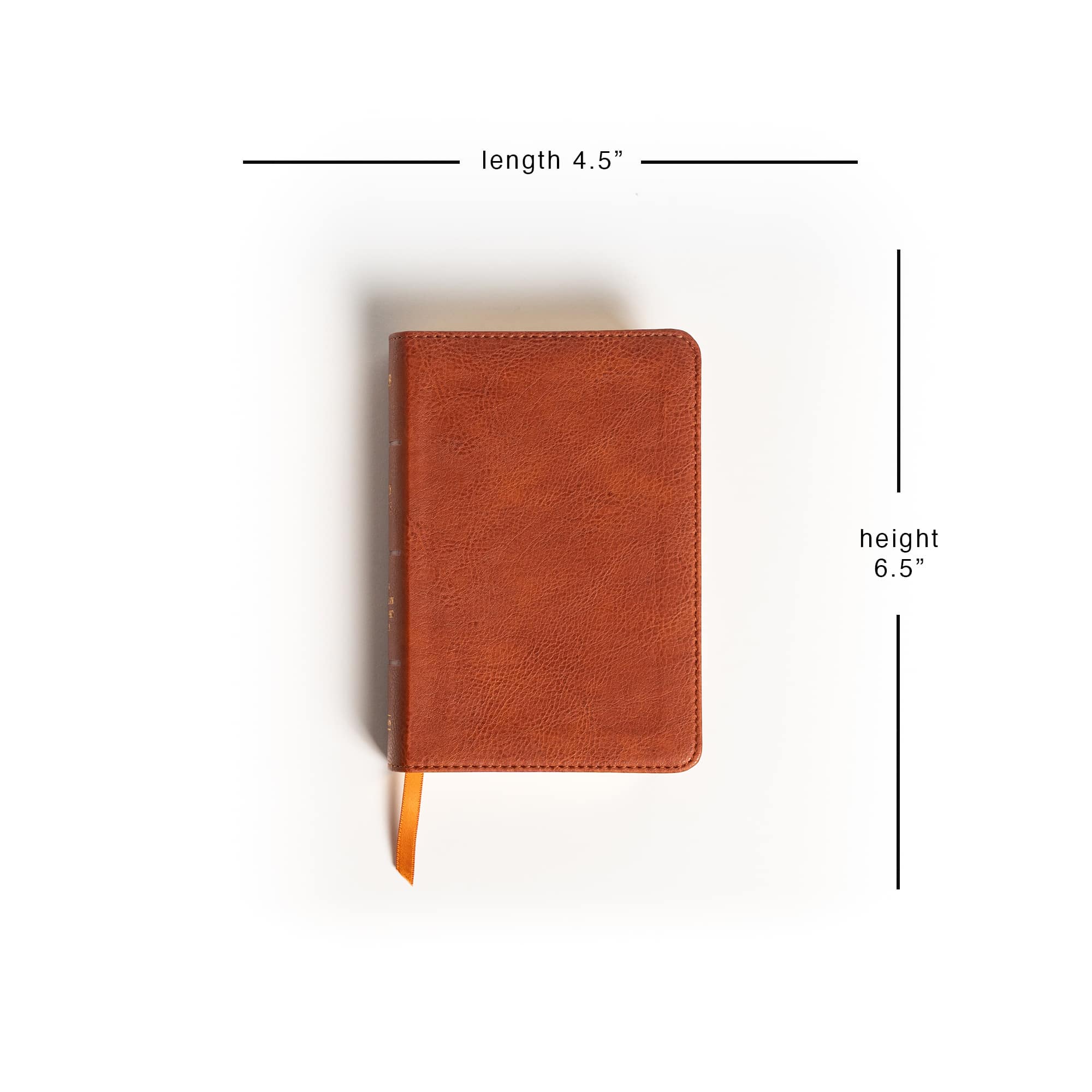 slide 6 of 7 for NASB Large Print Compact Reference Bible, Burnt Sienna LeatherTouch