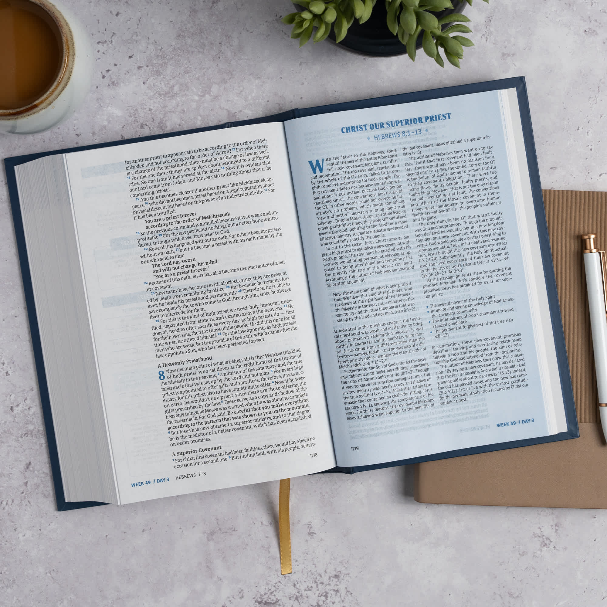 slide 6 of 20 for CSB Jesus Daily Bible, Hardcover
