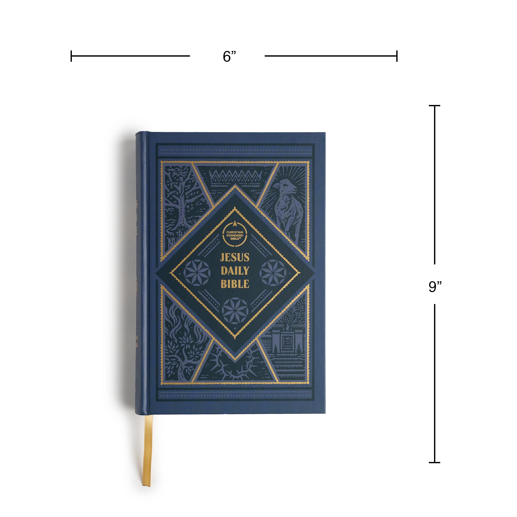 slide 8 of 20 for CSB Jesus Daily Bible, Hardcover