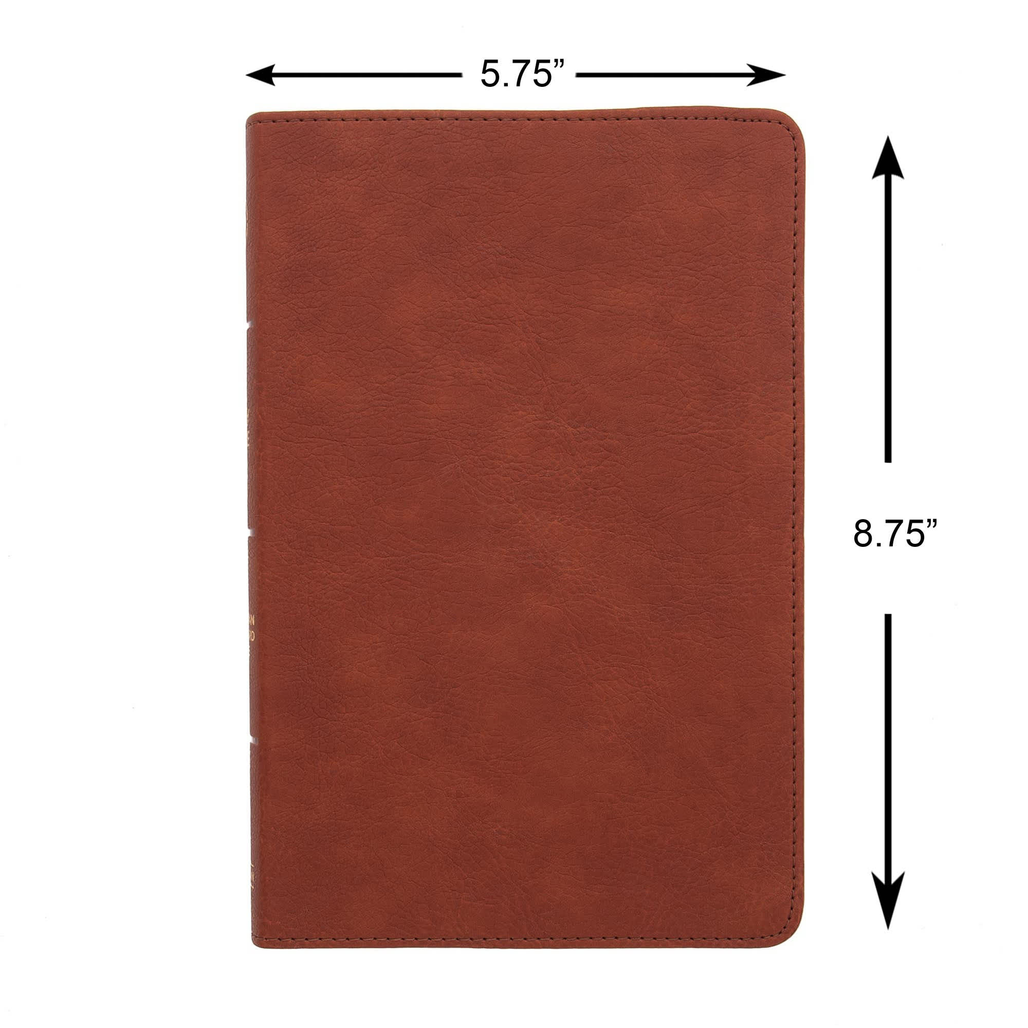 slide 2 of 2 for CSB Thinline Bible, Burnt Sienna LeatherTouch