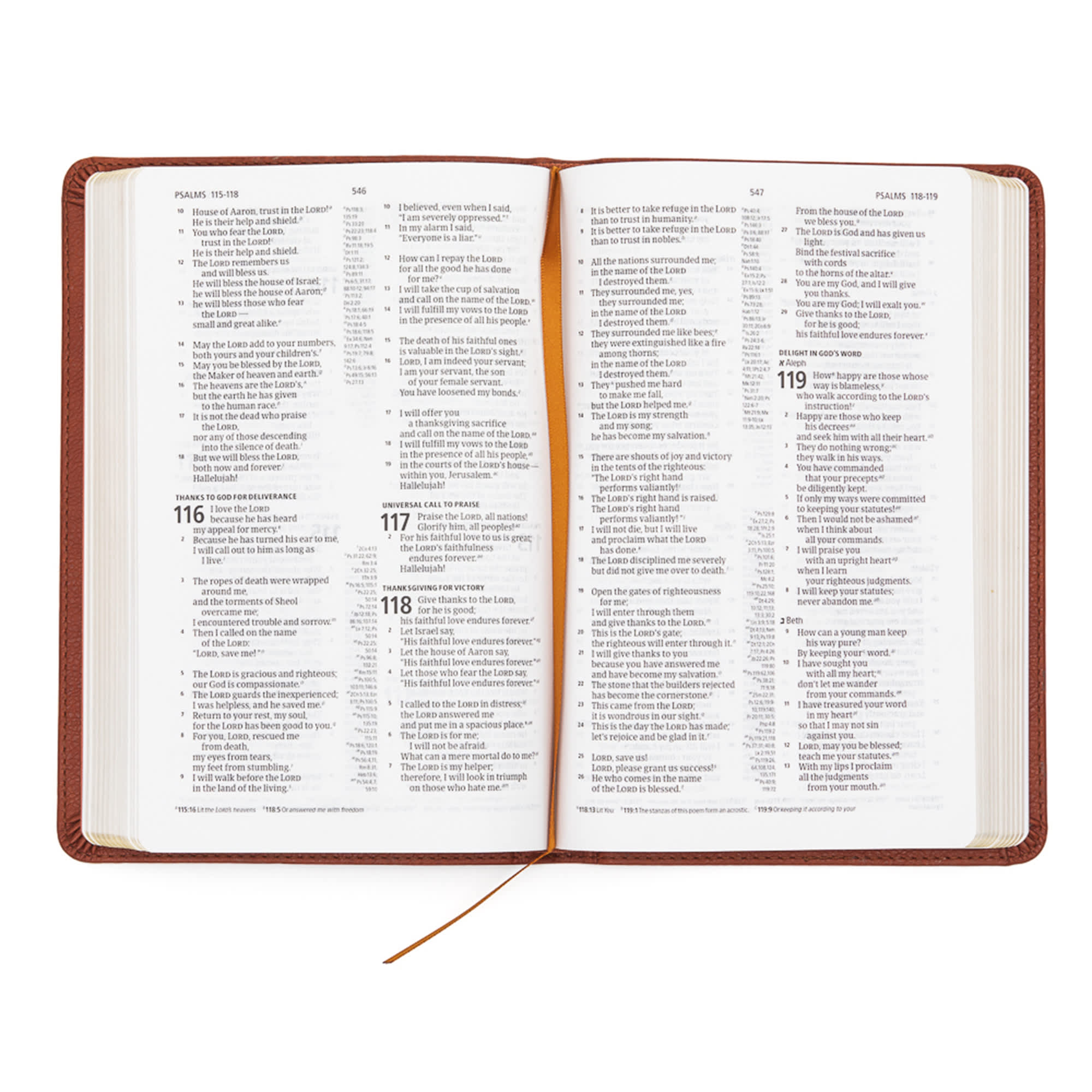 slide 5 of 10 for CSB Thinline Reference Bible, Burnt Sienna LeatherTouch