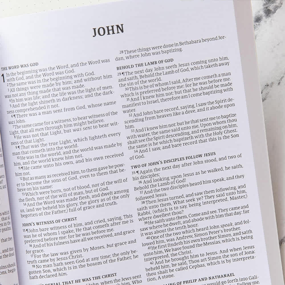 slide 3 of 7 for KJV Outreach Bible, Large Print Edition