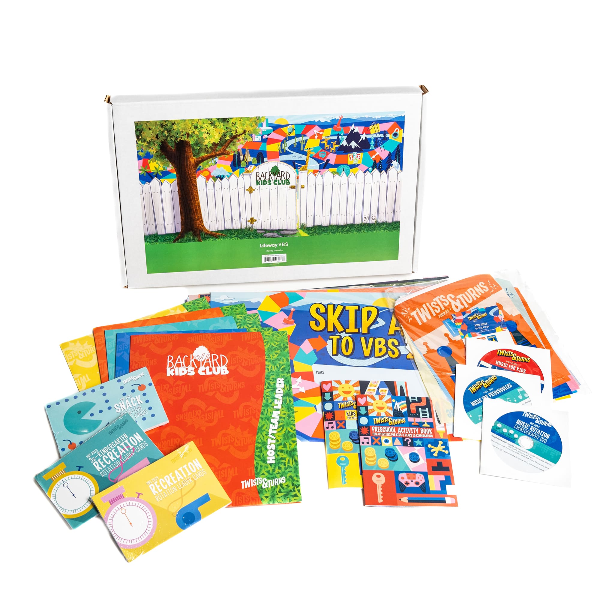 slide 2 of 2 for VBS 2023 Backyard Kids Club Kit