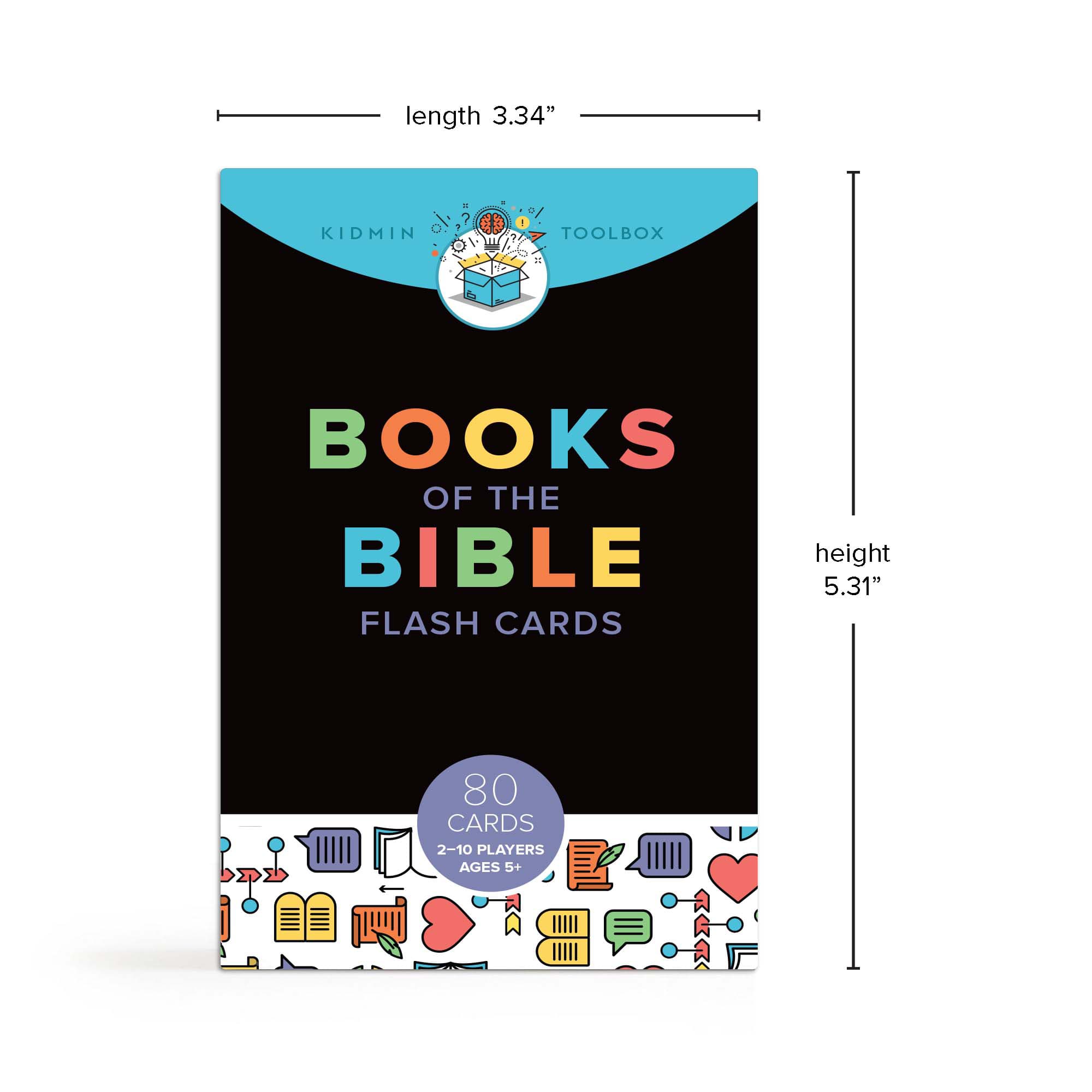slide 4 of 4 for KidMin Toolbox: Books of the Bible Flash Cards