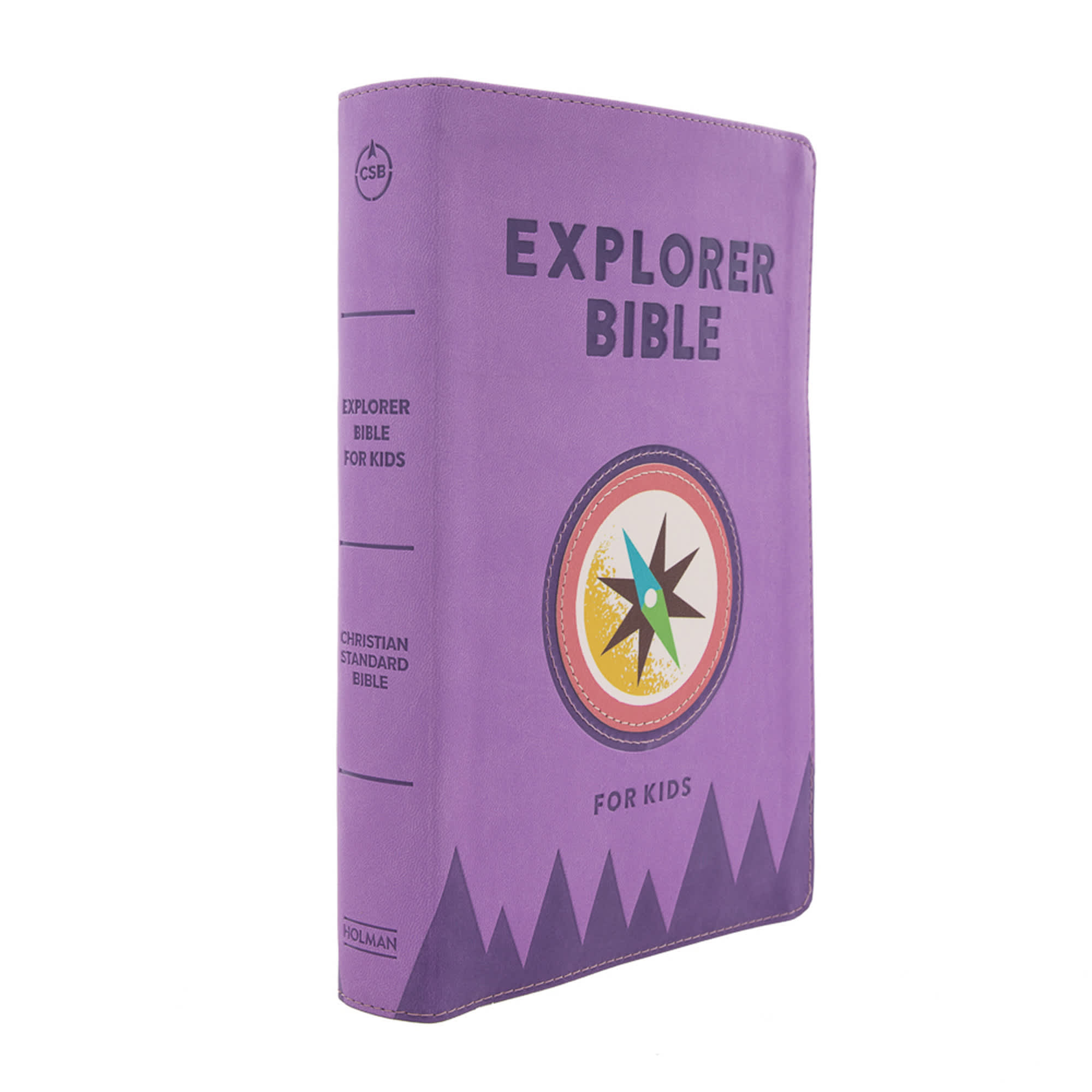 slide 2 of 10 for CSB Explorer Bible for Kids, Lavender Compass LeatherTouch, Indexed