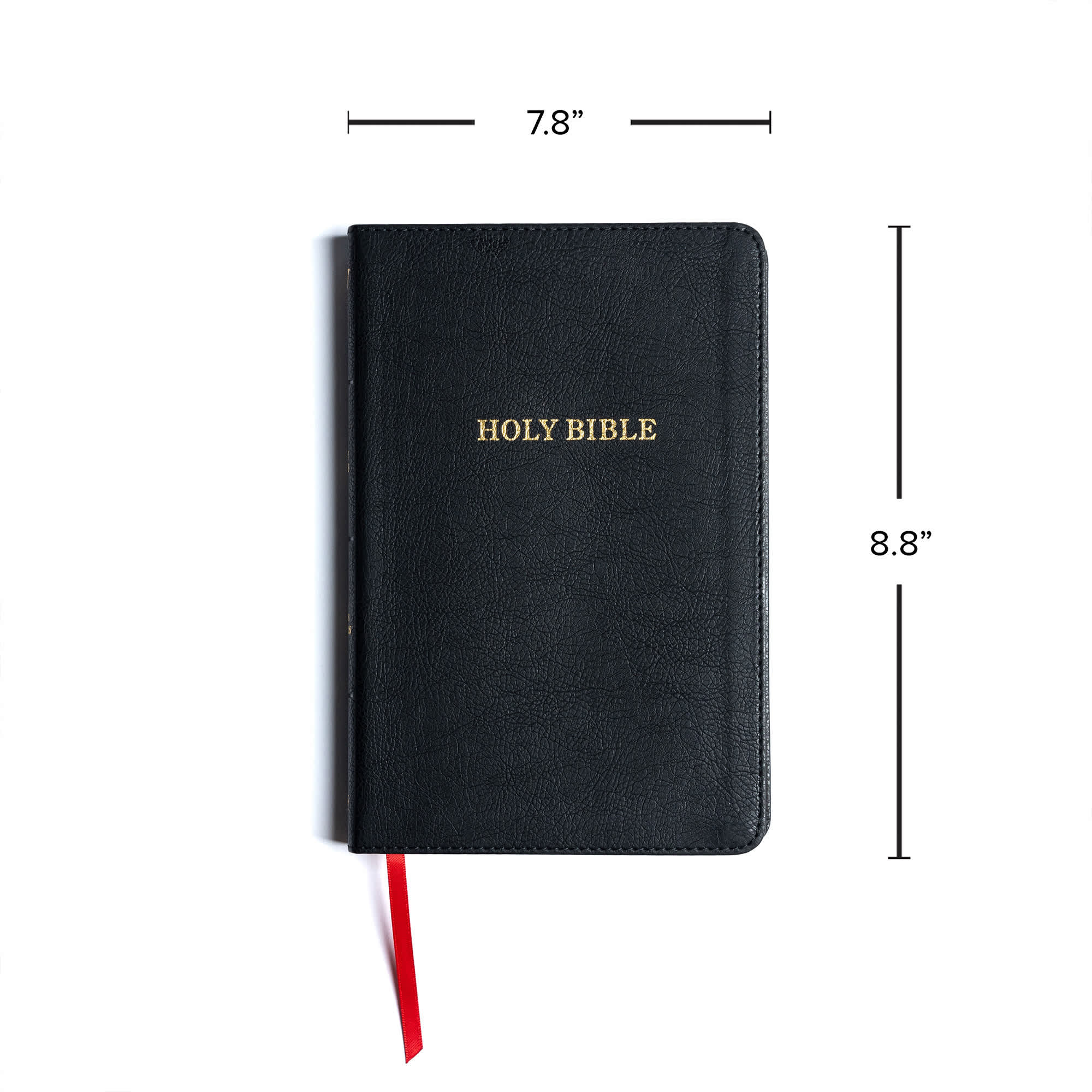 slide 8 of 10 for KJV Thinline Bible, Black LeatherTouch