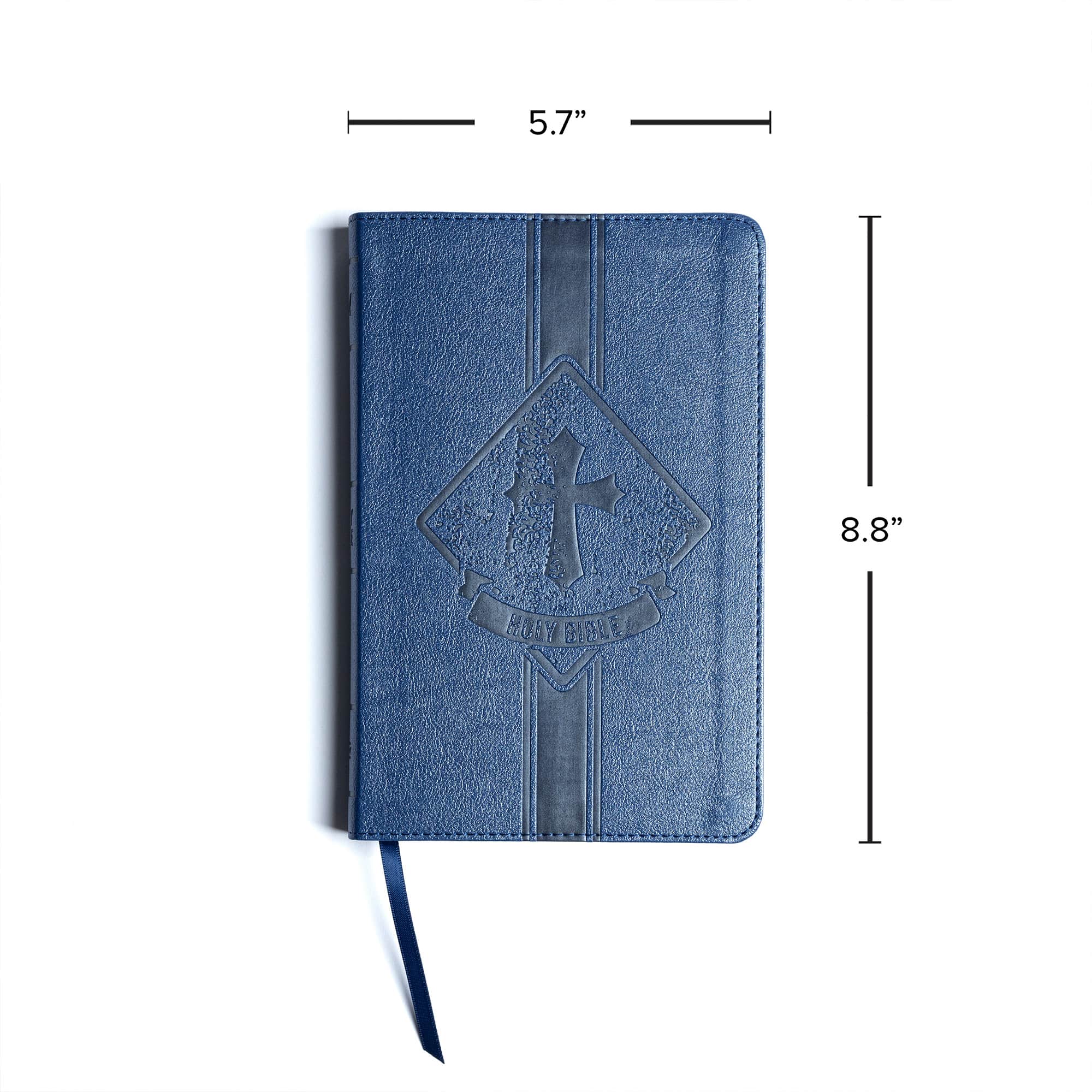 slide 8 of 11 for KJV Kids Bible, Thinline Edition, Navy LeatherTouch