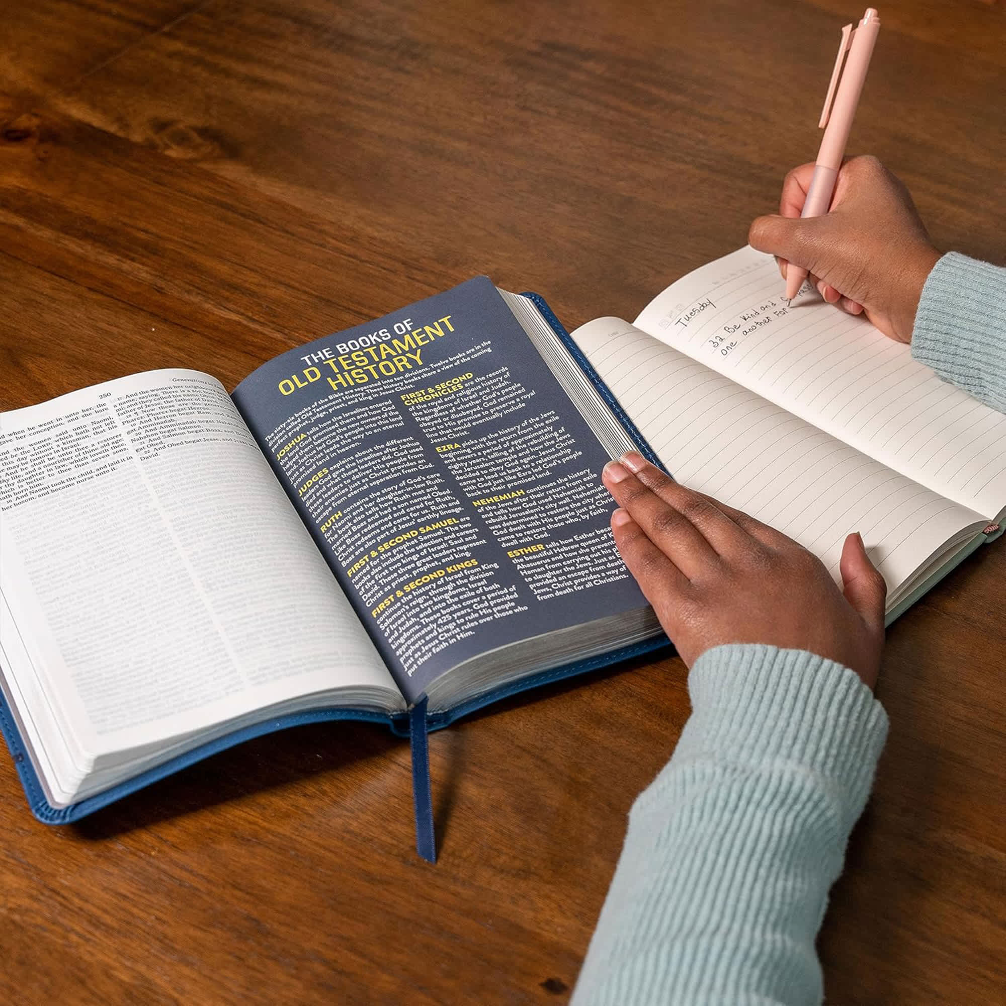 slide 13 of 14 for KJV Kids Bible, Thinline Edition, Navy LeatherTouch