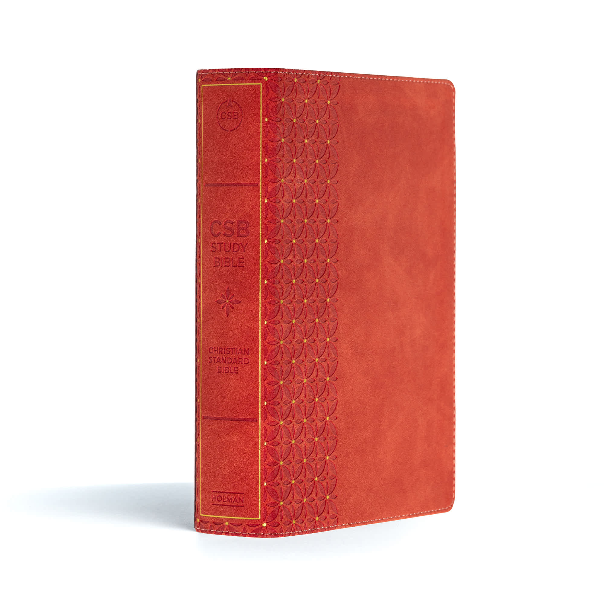 slide 2 of 10 for CSB Study Bible, Coral LeatherTouch, Indexed