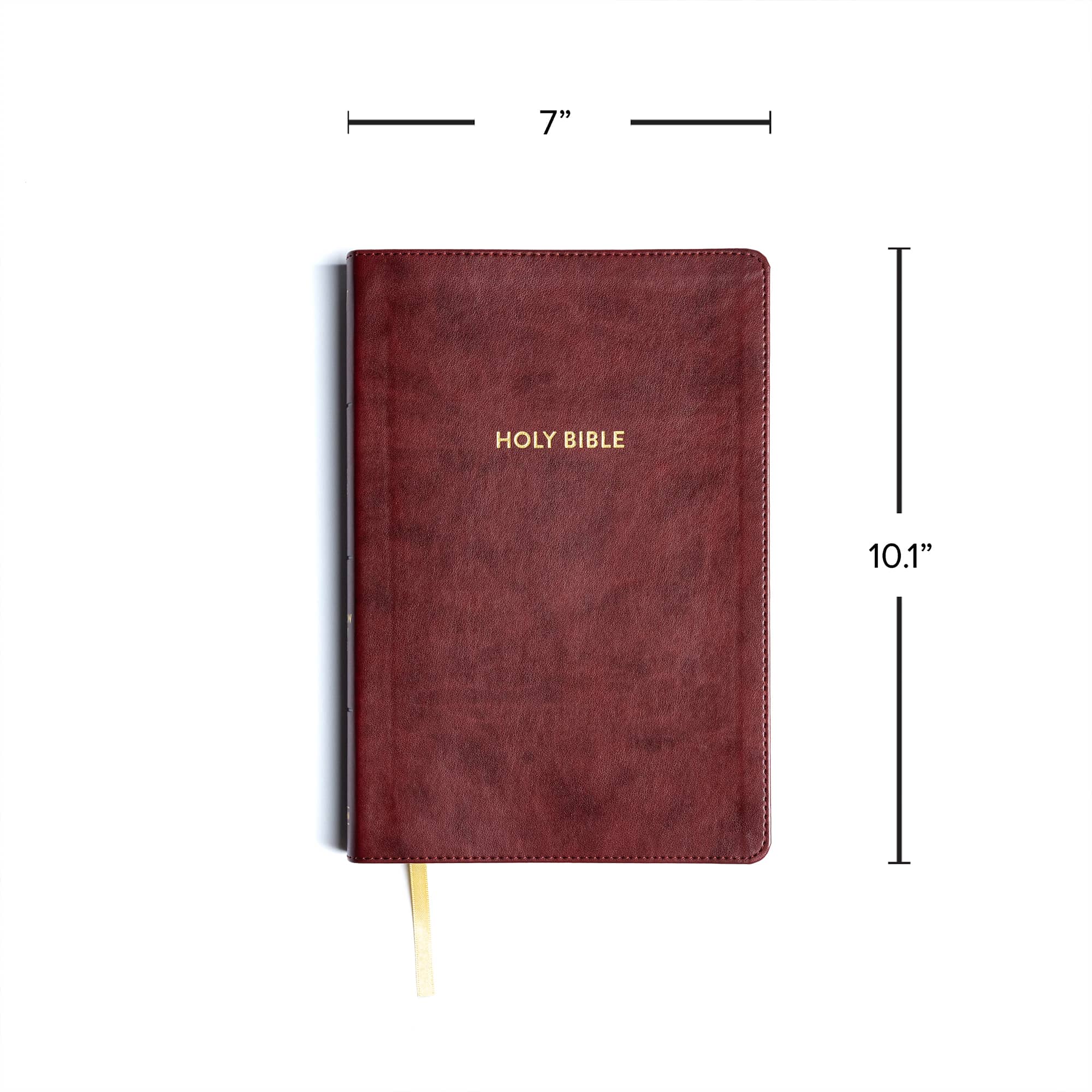 slide 8 of 10 for KJV Rainbow Study Bible, Burgundy LeatherTouch