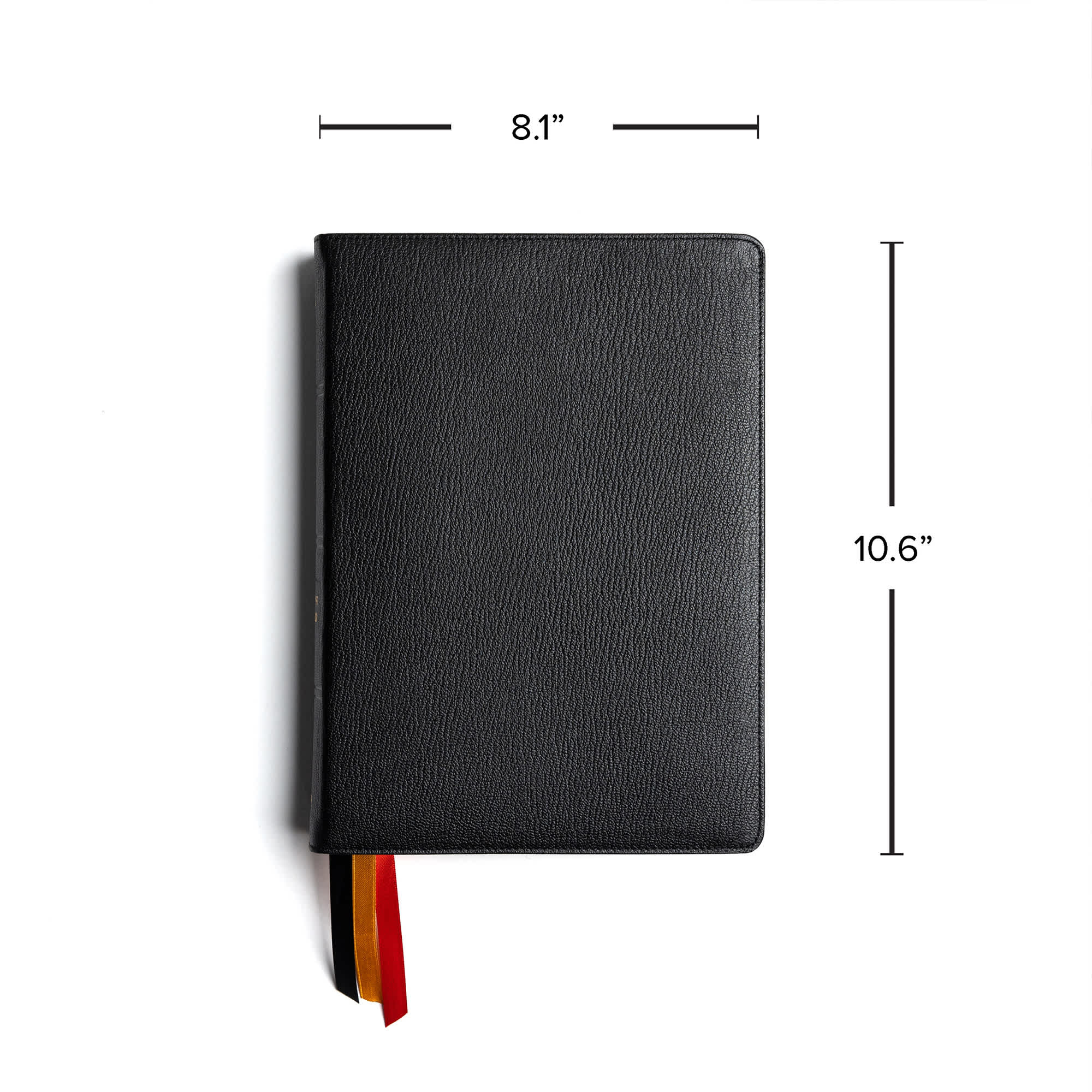 slide 8 of 10 for CSB Spurgeon Study Bible, Holman Handcrafted Collection, Black Premium Goatskin