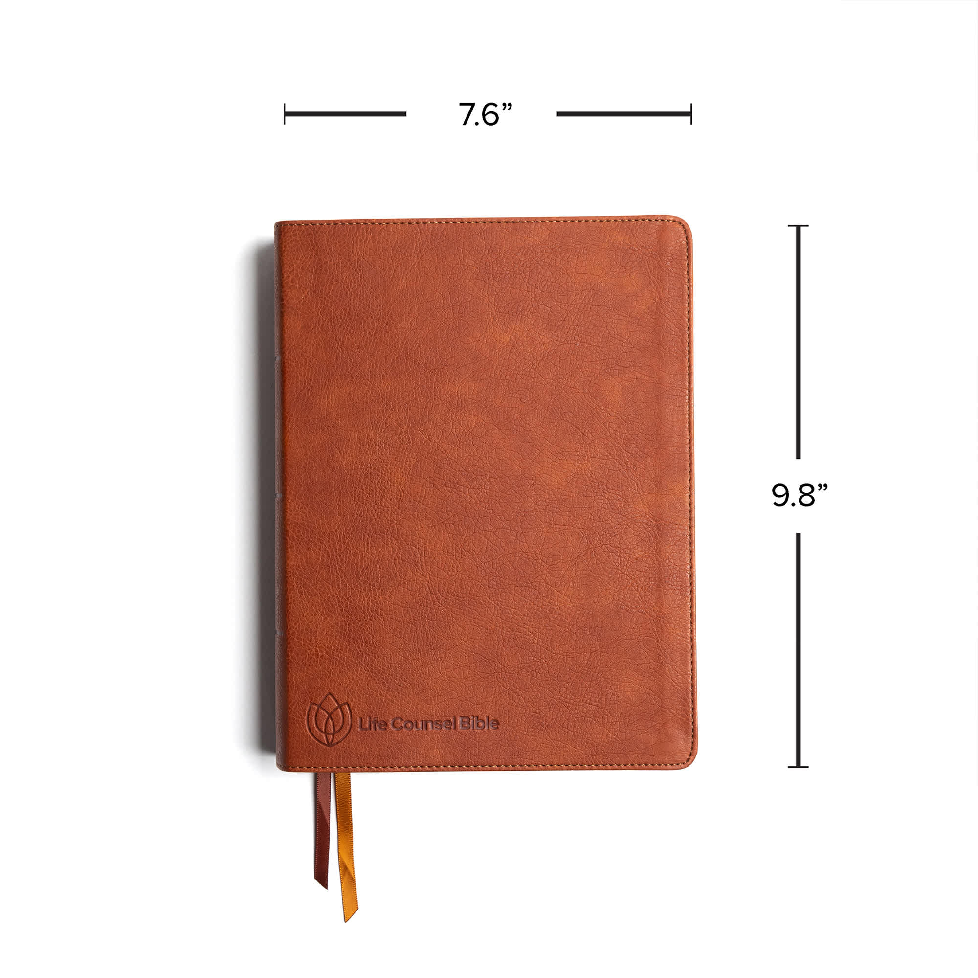 slide 8 of 17 for CSB Life Counsel Bible, Burnt Sienna LeatherTouch