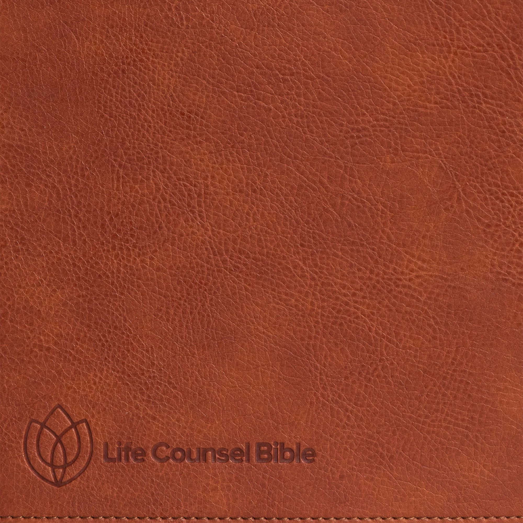 slide 9 of 17 for CSB Life Counsel Bible, Burnt Sienna LeatherTouch
