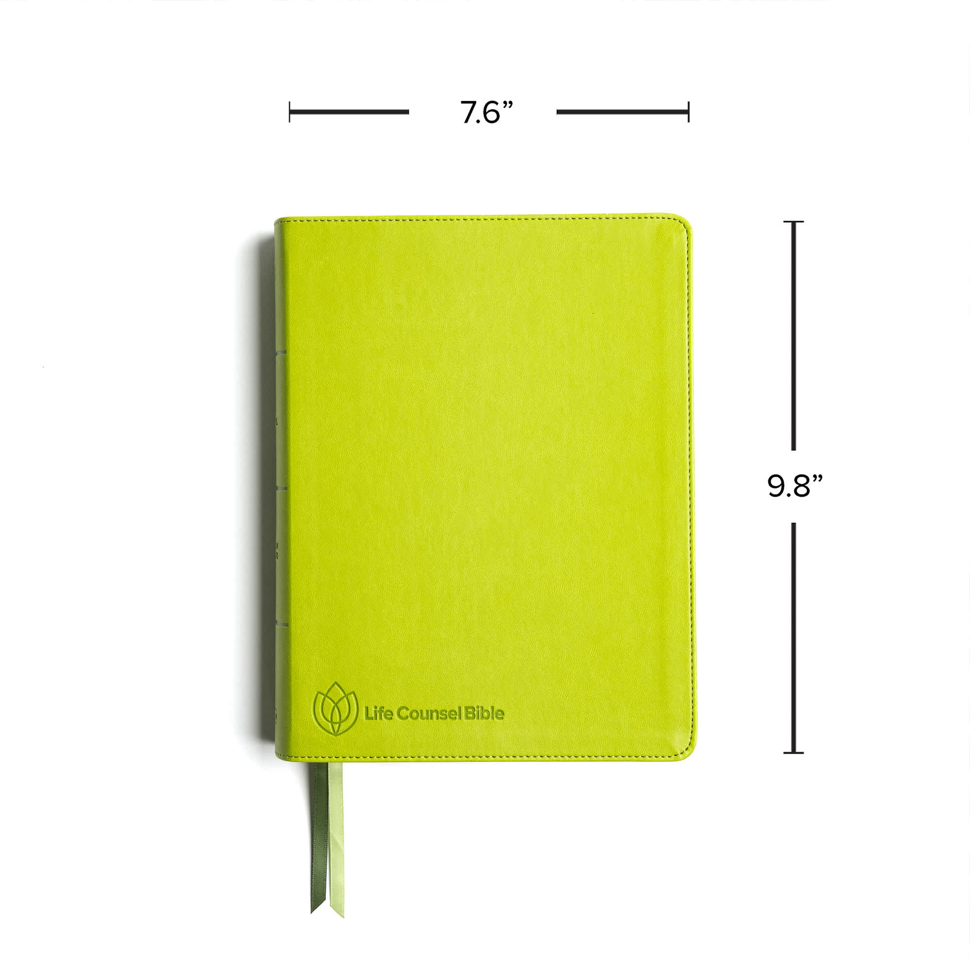 slide 8 of 17 for CSB Life Counsel Bible, Apple Green LeatherTouch