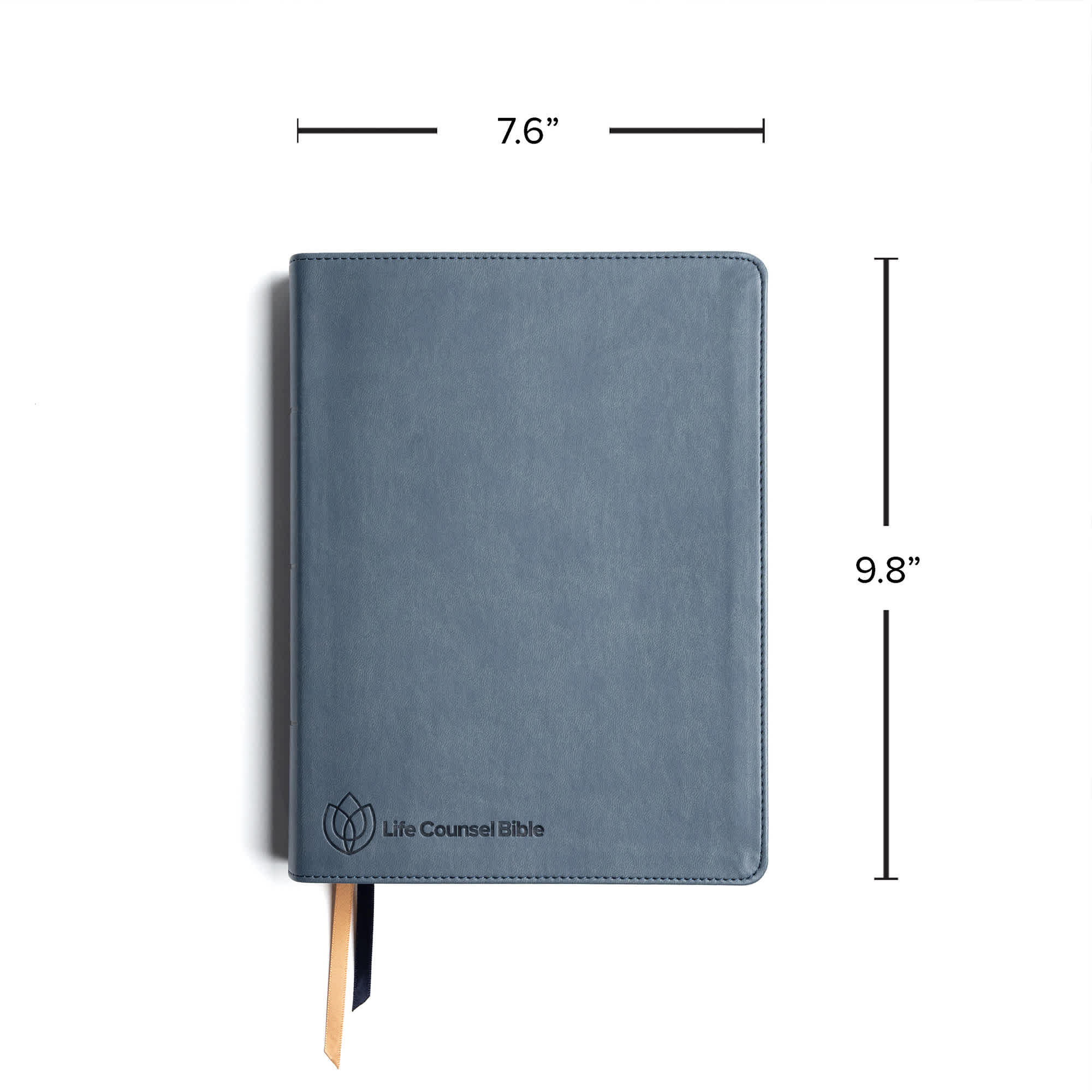 slide 8 of 17 for CSB Life Counsel Bible, Slate Blue LeatherTouch